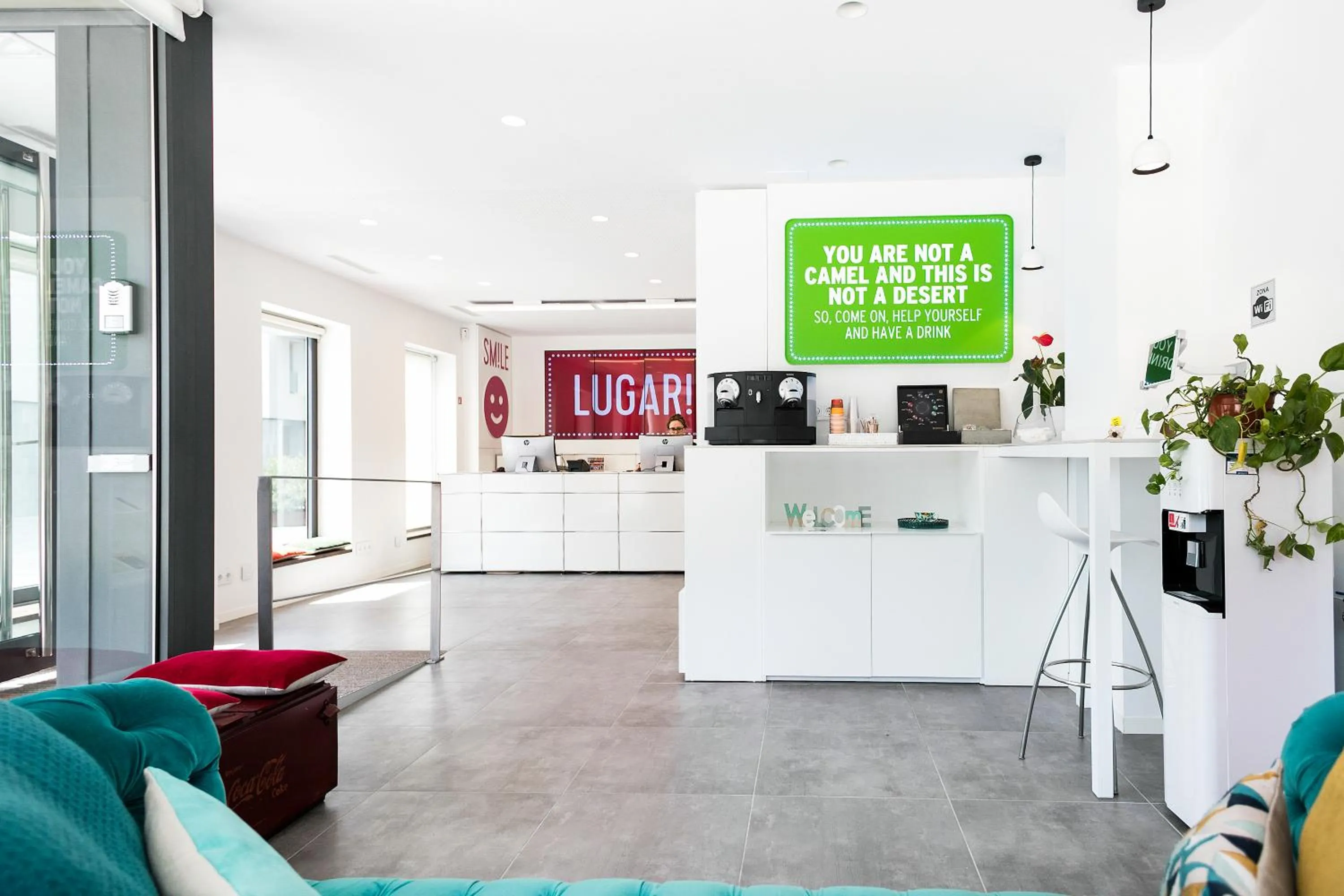 On-site shops in Lugaris Beach Apartments