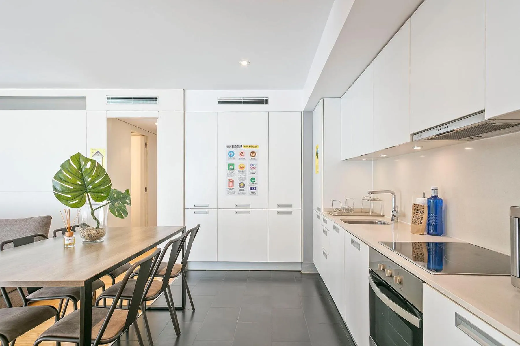 kitchen in Lugaris Beach Apartments