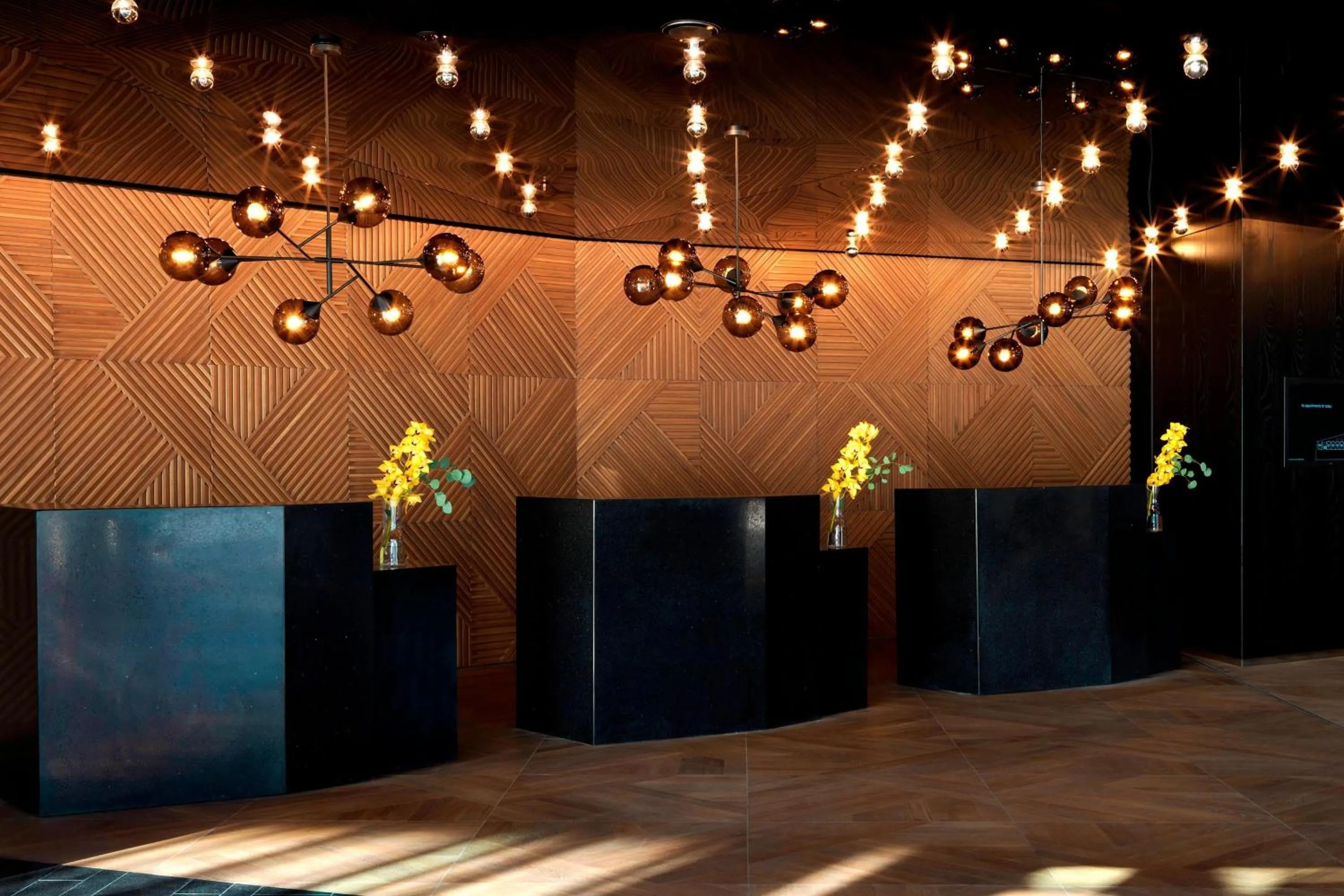 Lobby or reception in Renaissance Warsaw Airport Hotel