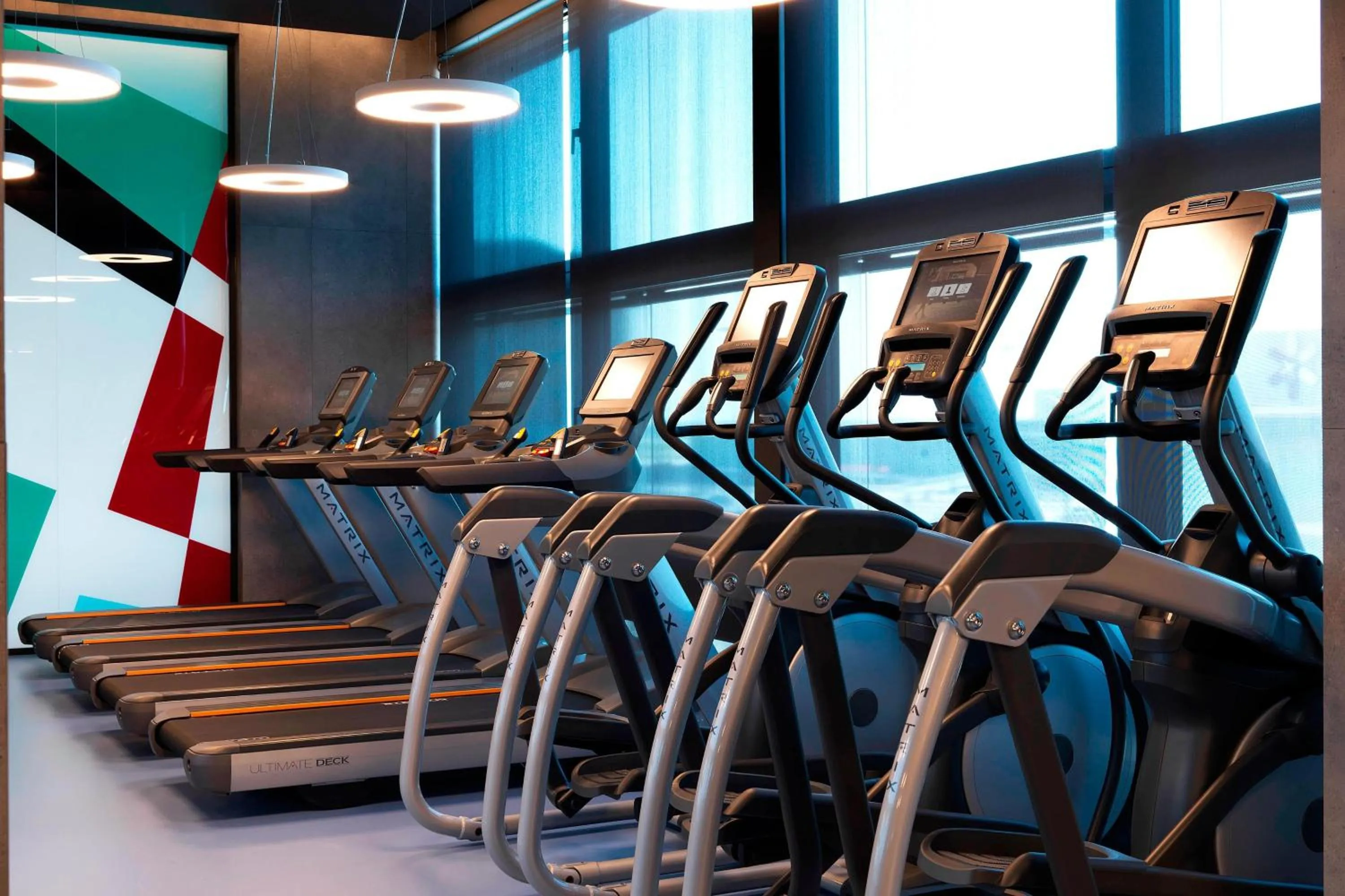 Fitness centre/facilities in Renaissance Warsaw Airport Hotel