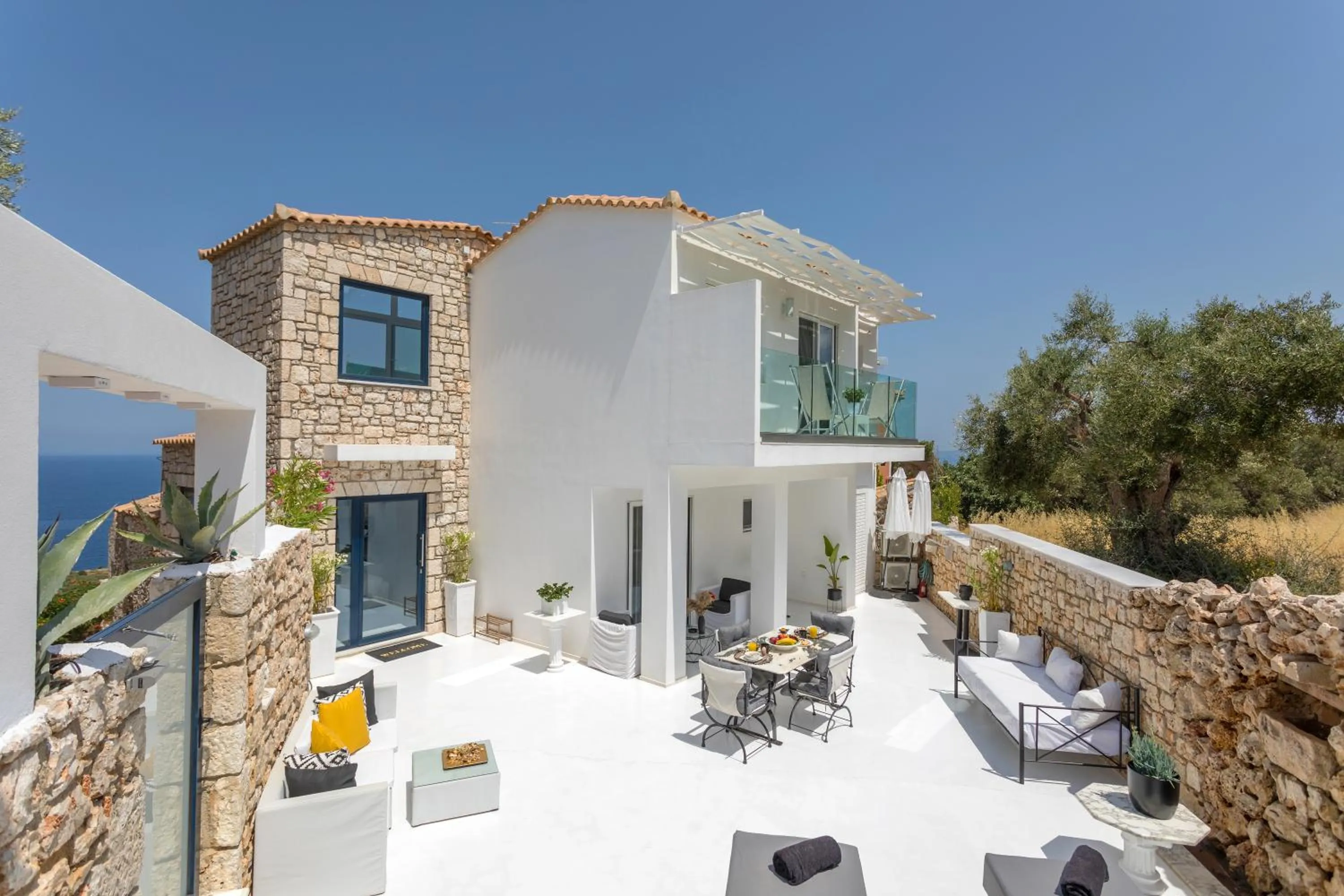 Property building in Dion Villa Zakynthos Greece