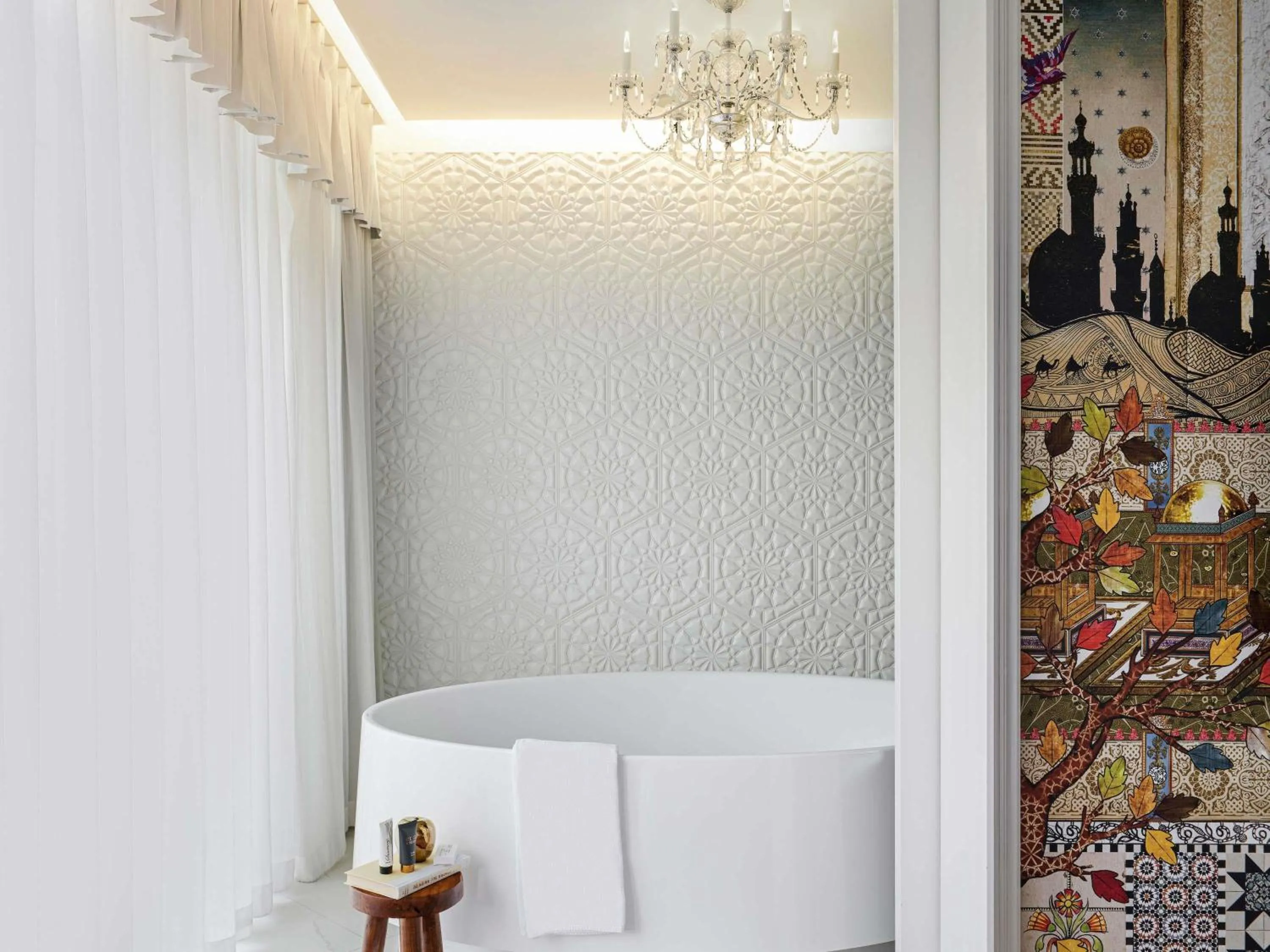 Bedroom in Mondrian Doha