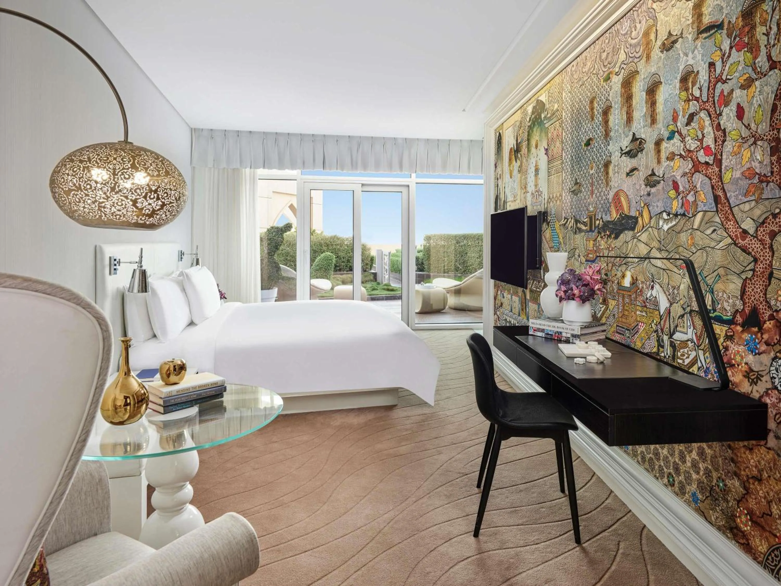 Bedroom, Bed in Mondrian Doha