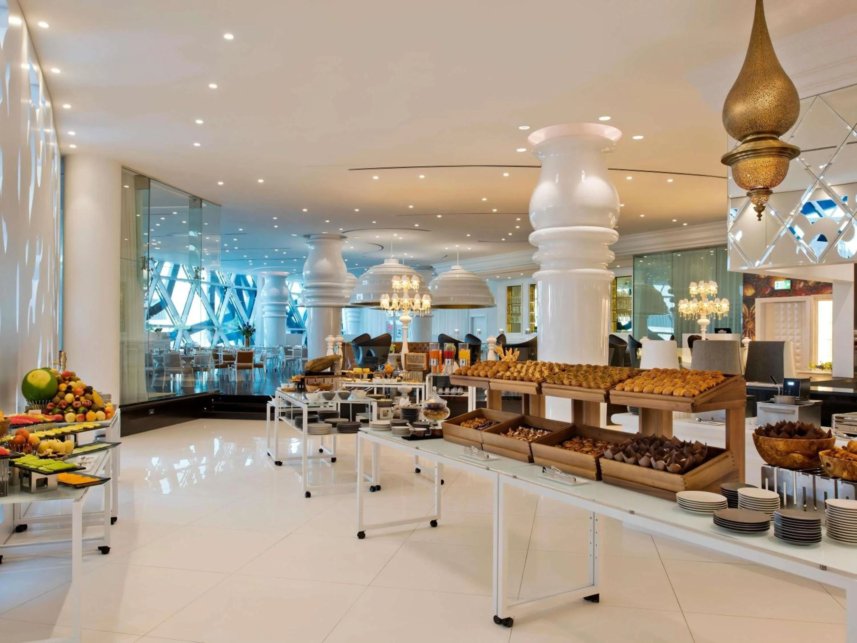 Breakfast in Mondrian Doha