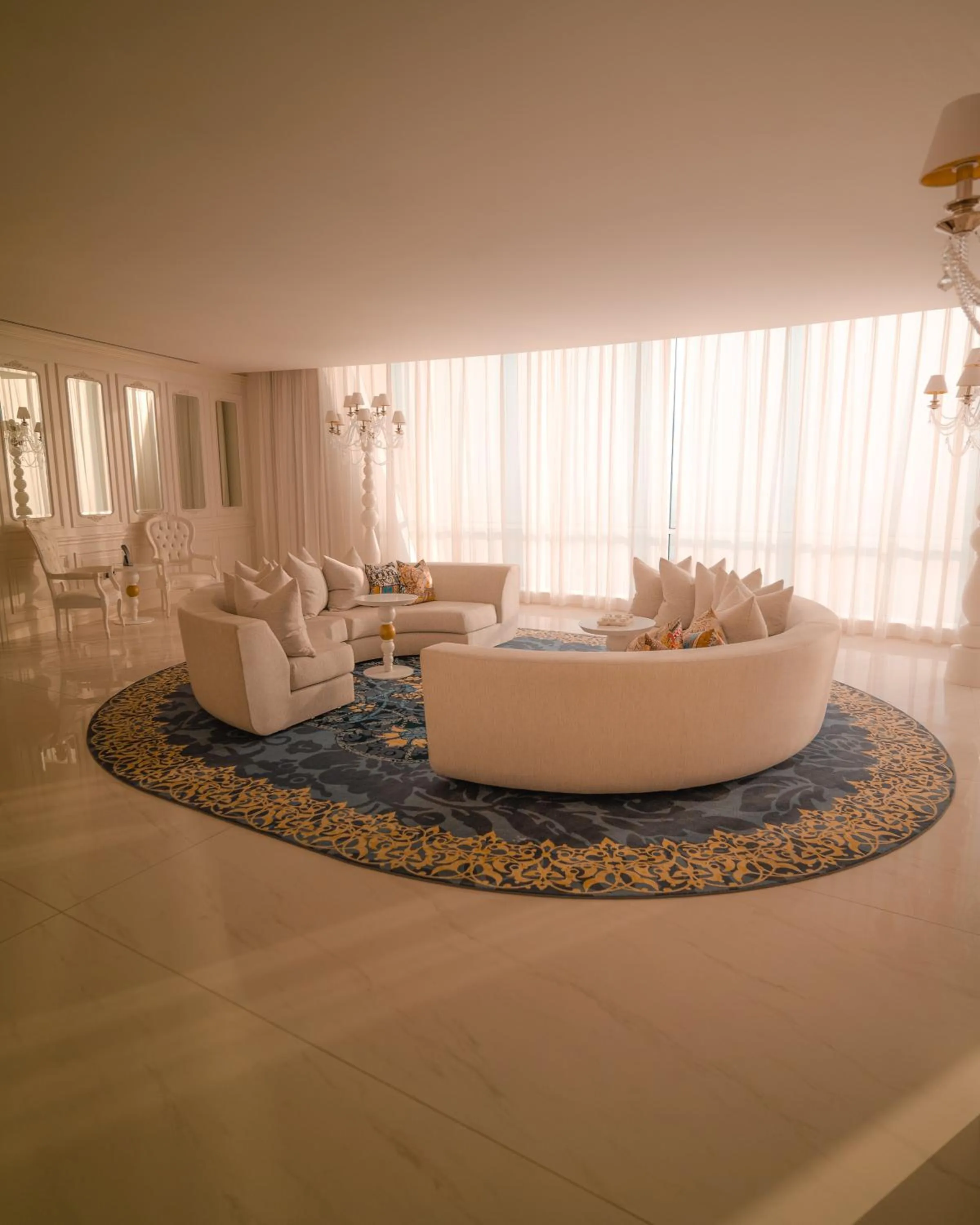 Living room in Mondrian Doha