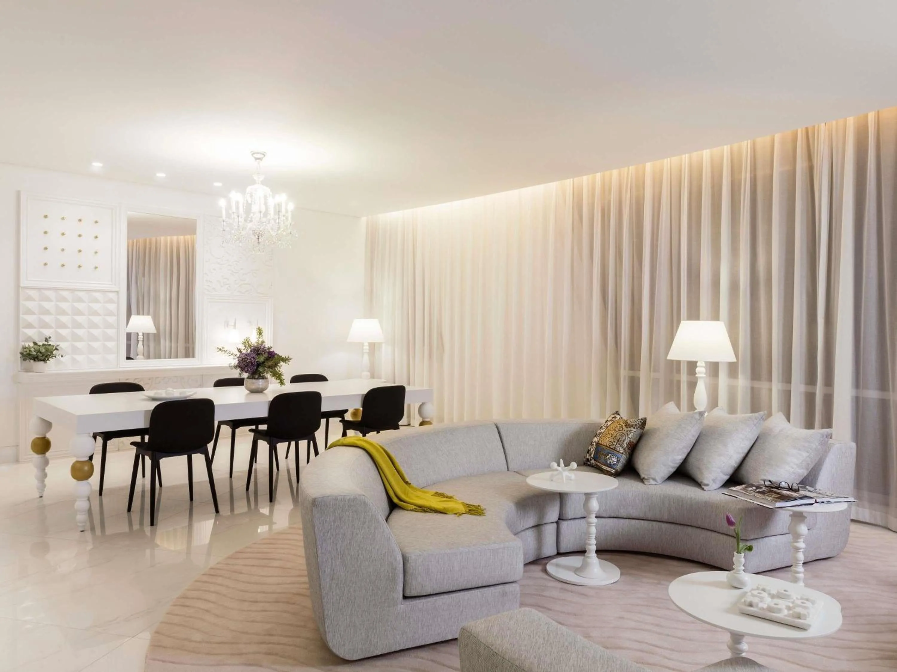 Bedroom in Mondrian Doha