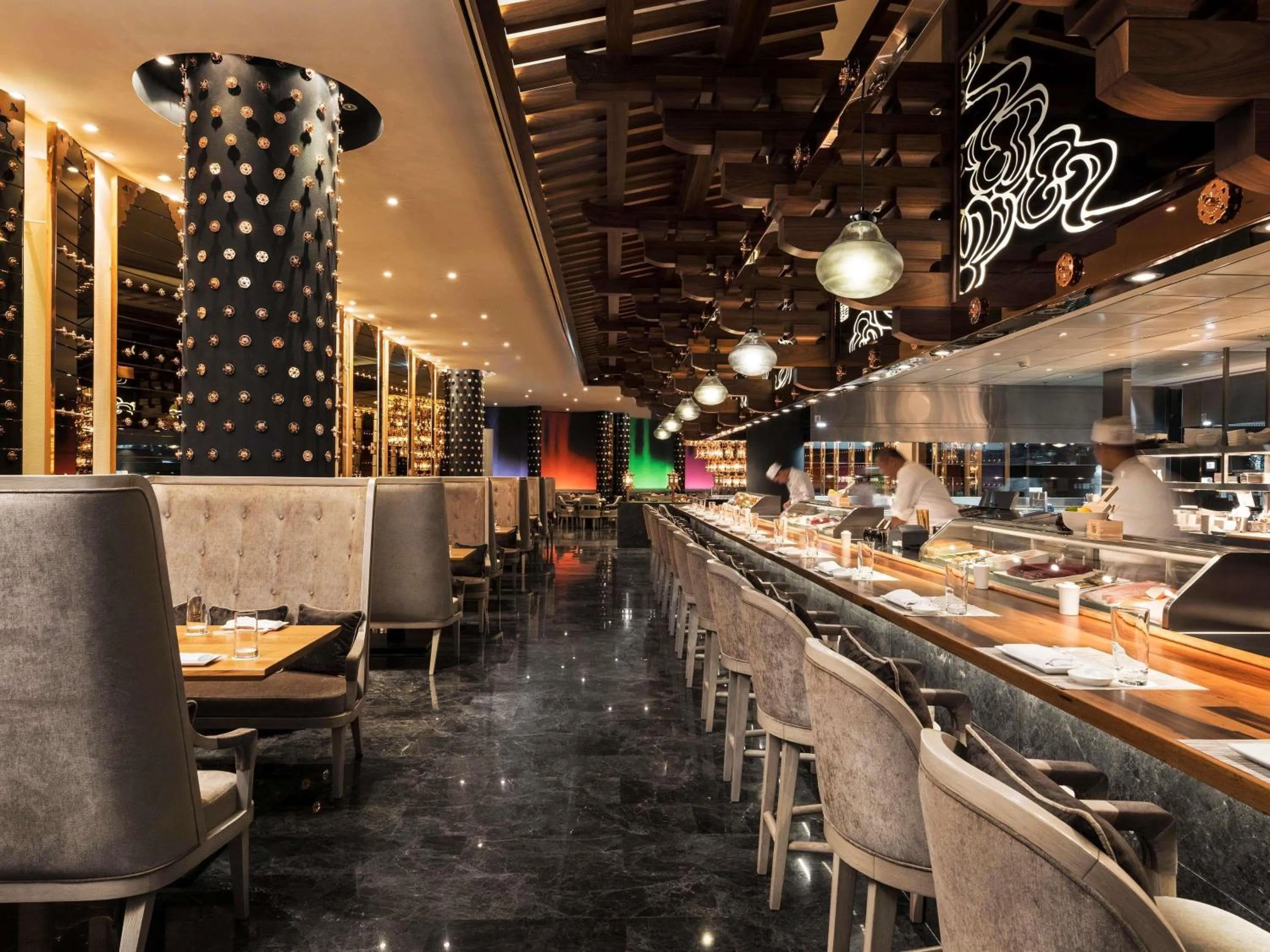 Restaurant/places to eat in Mondrian Doha