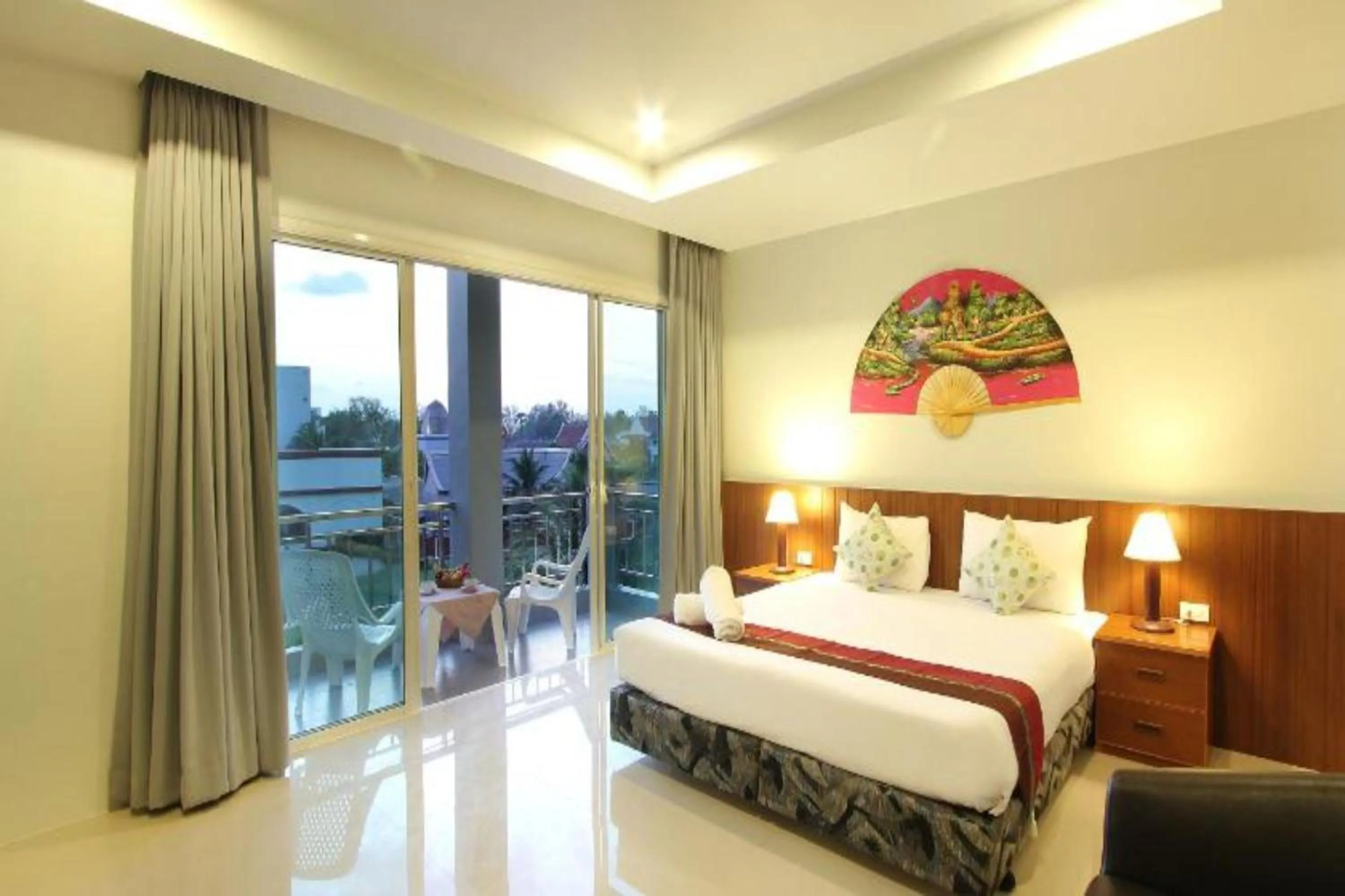 Bedroom, Bed in Choophorn House SHA