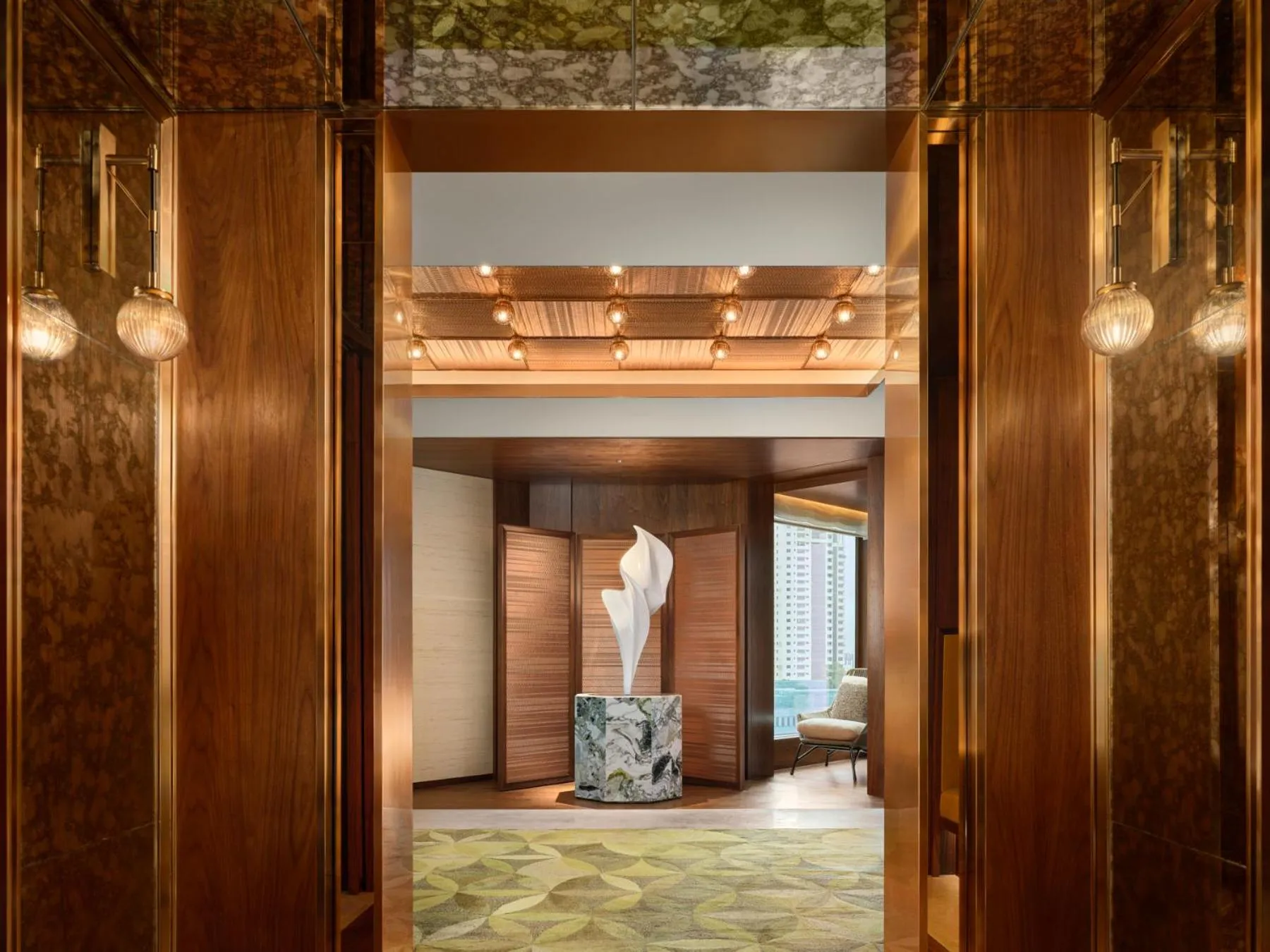 Living room in Grand Hyatt Singapore