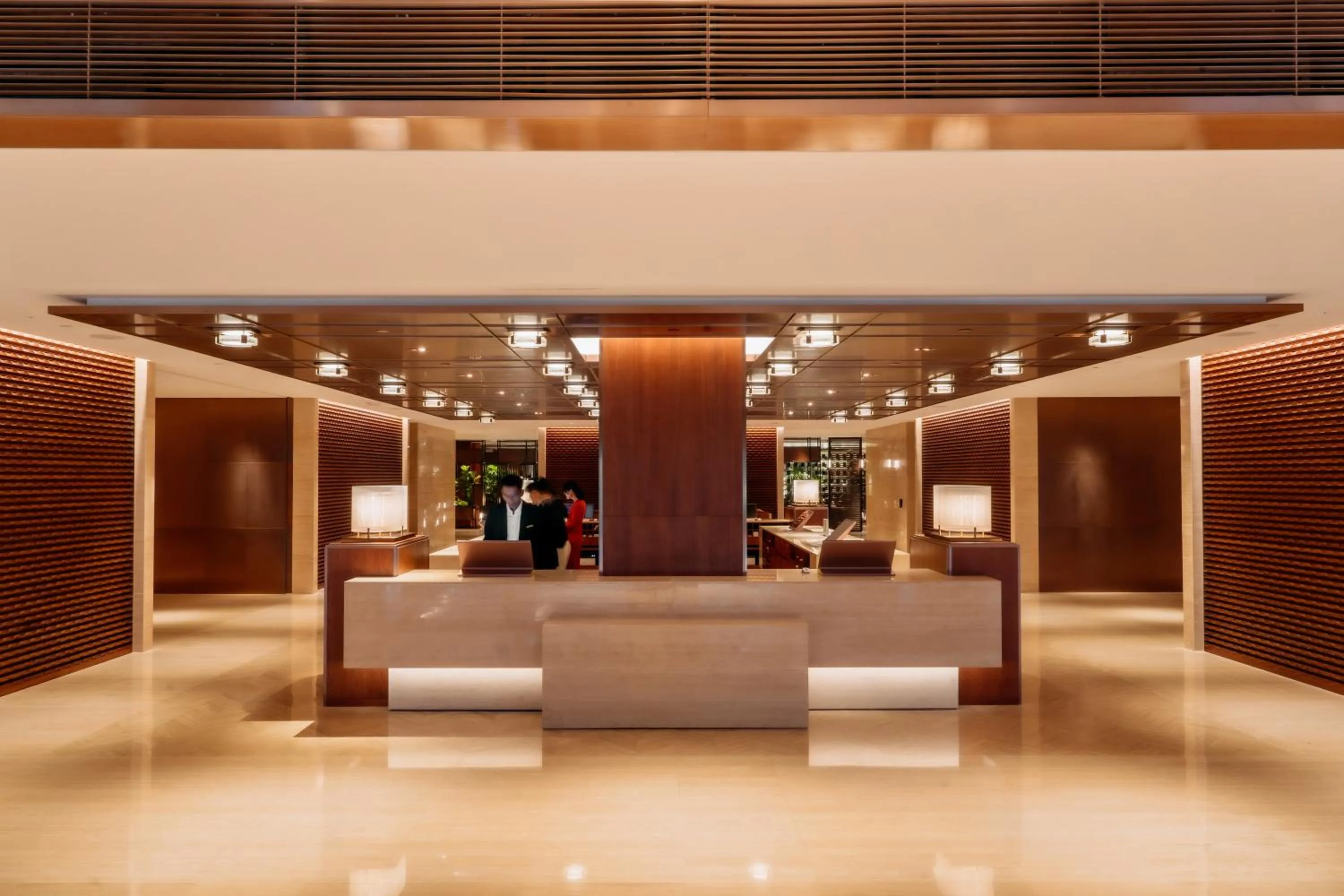 Lobby or reception in Grand Hyatt Singapore