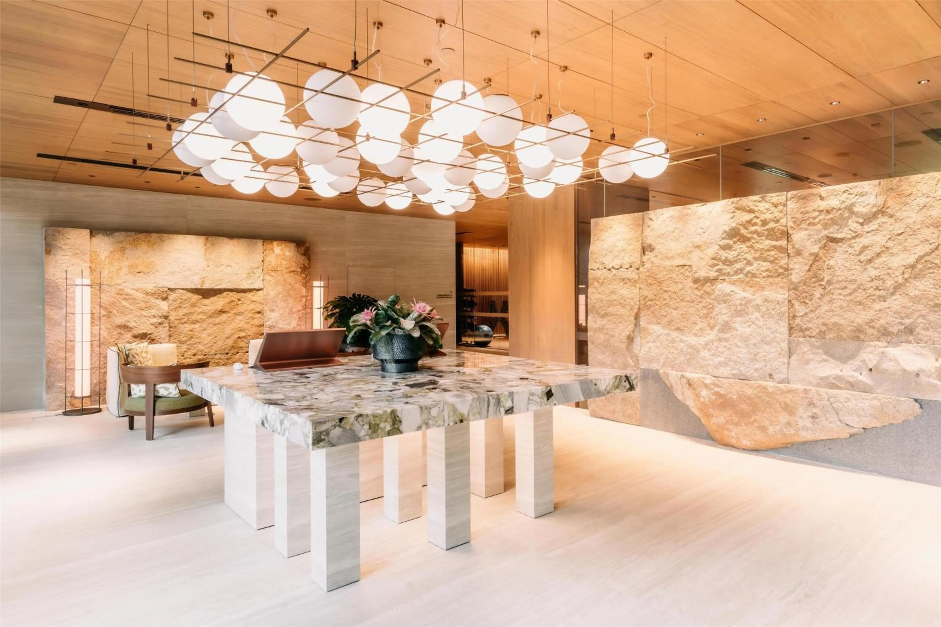 Lobby or reception in Grand Hyatt Singapore