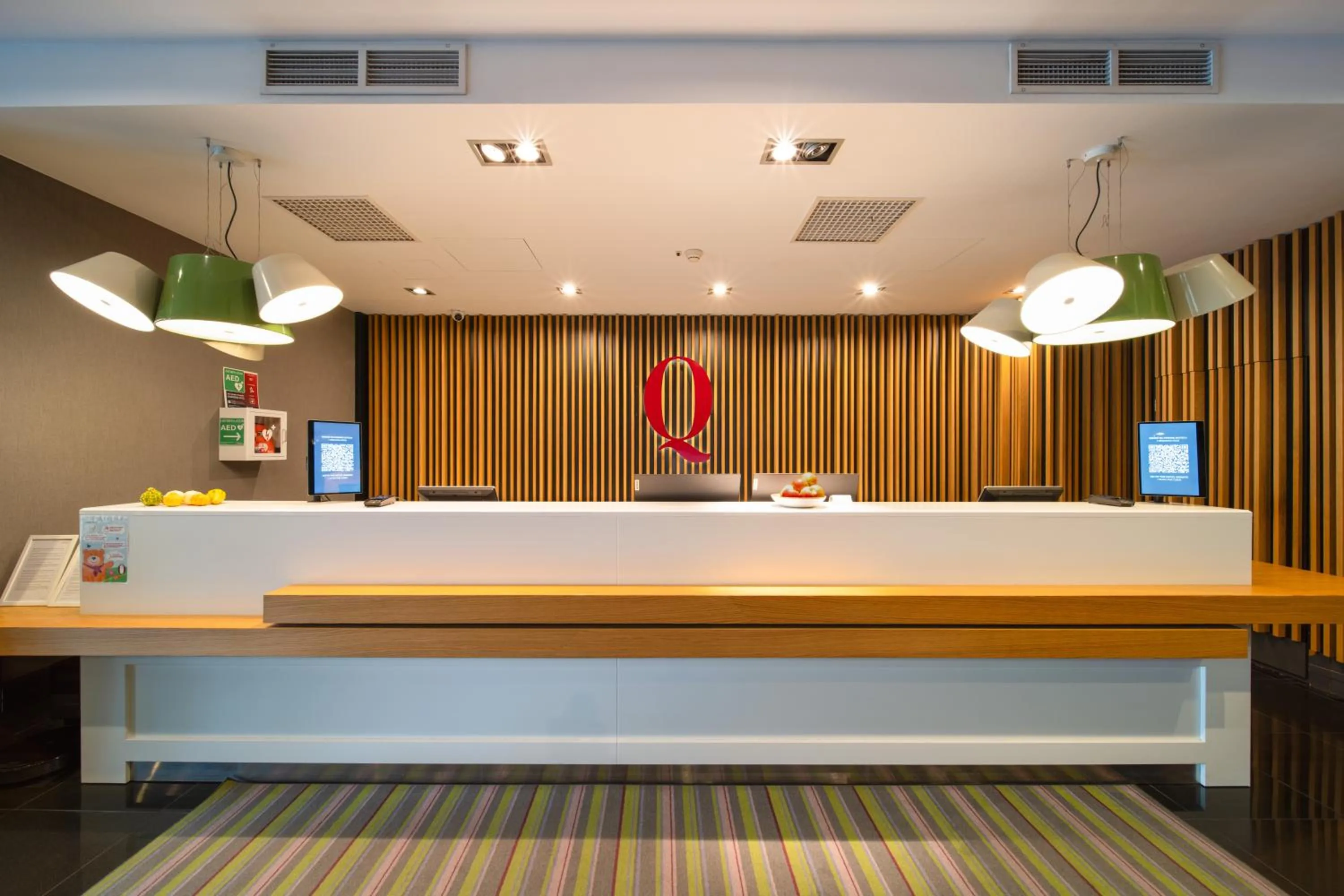Lobby or reception in Qubus Hotel Bydgoszcz