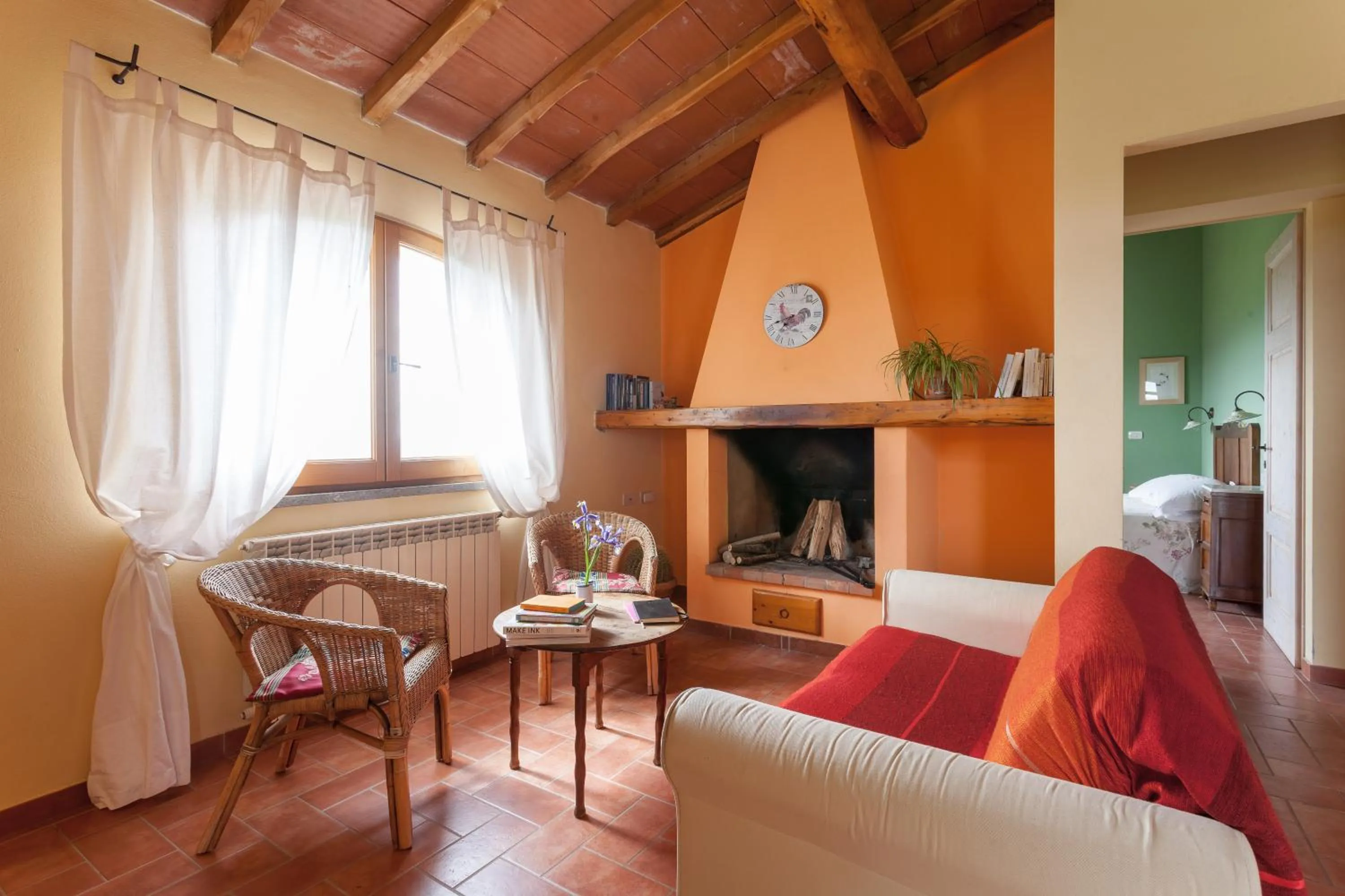 Living room in Agriturismo Bio Aia della Colonna