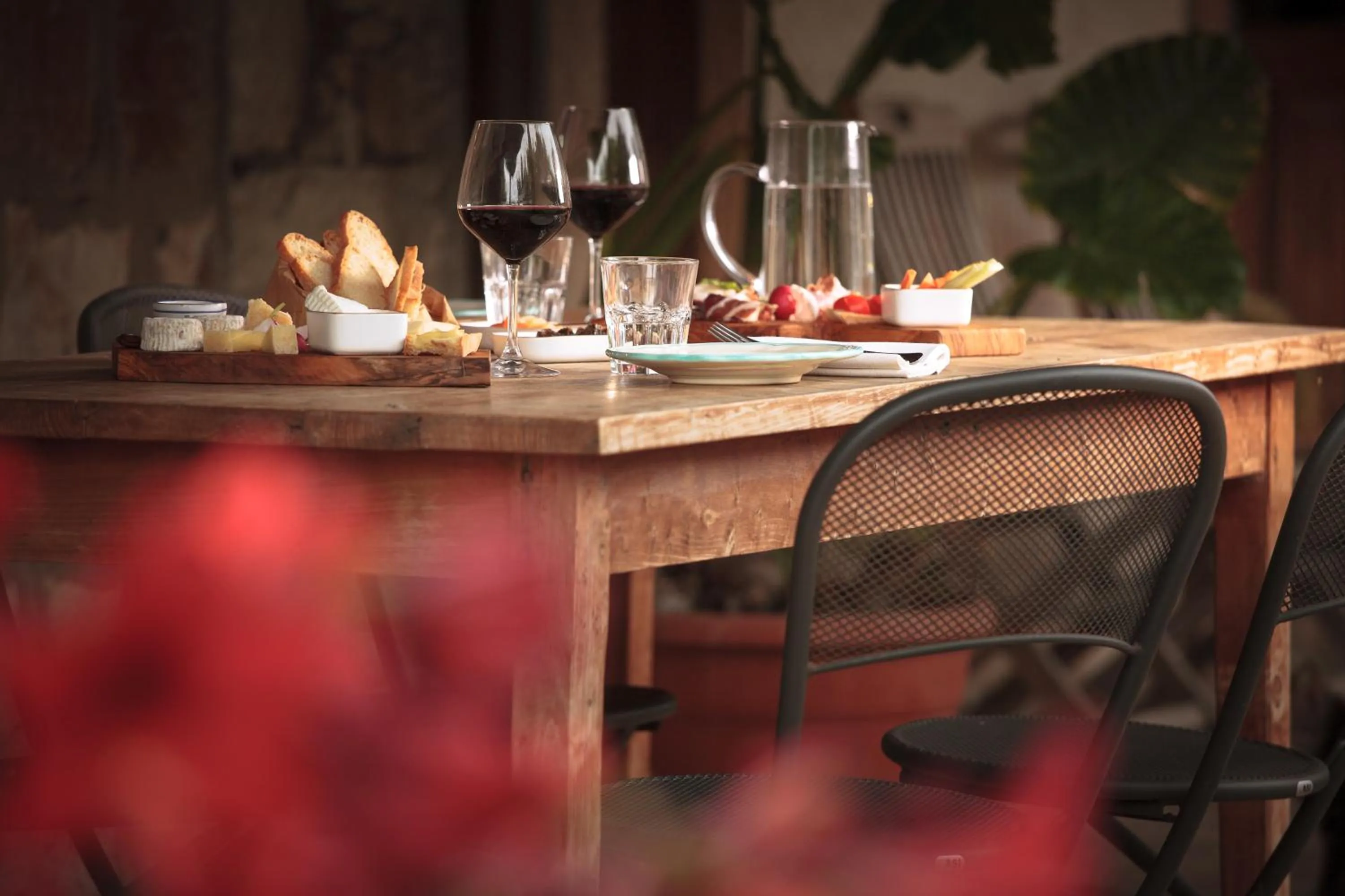 Food and drinks in Agriturismo Bio Aia della Colonna