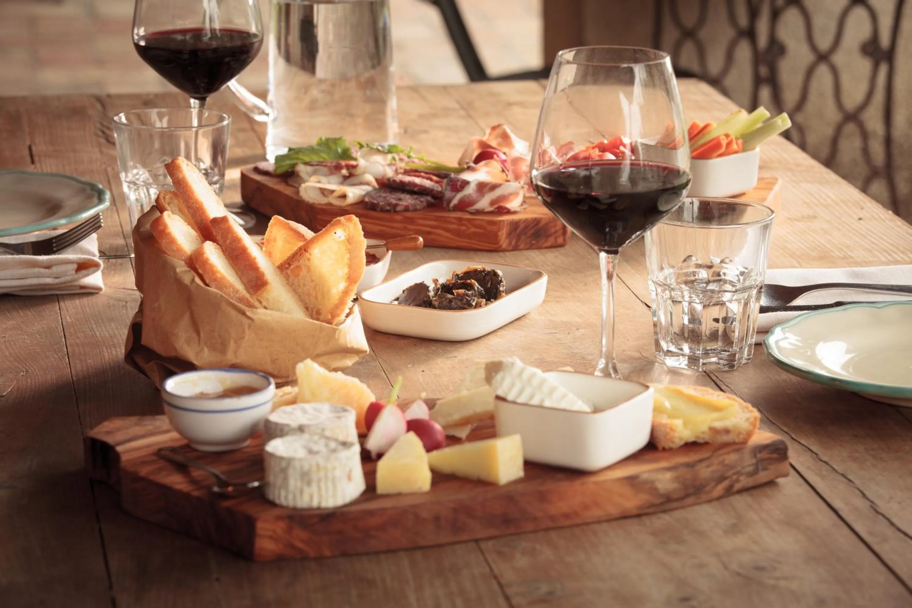 Food and drinks in Agriturismo Bio Aia della Colonna