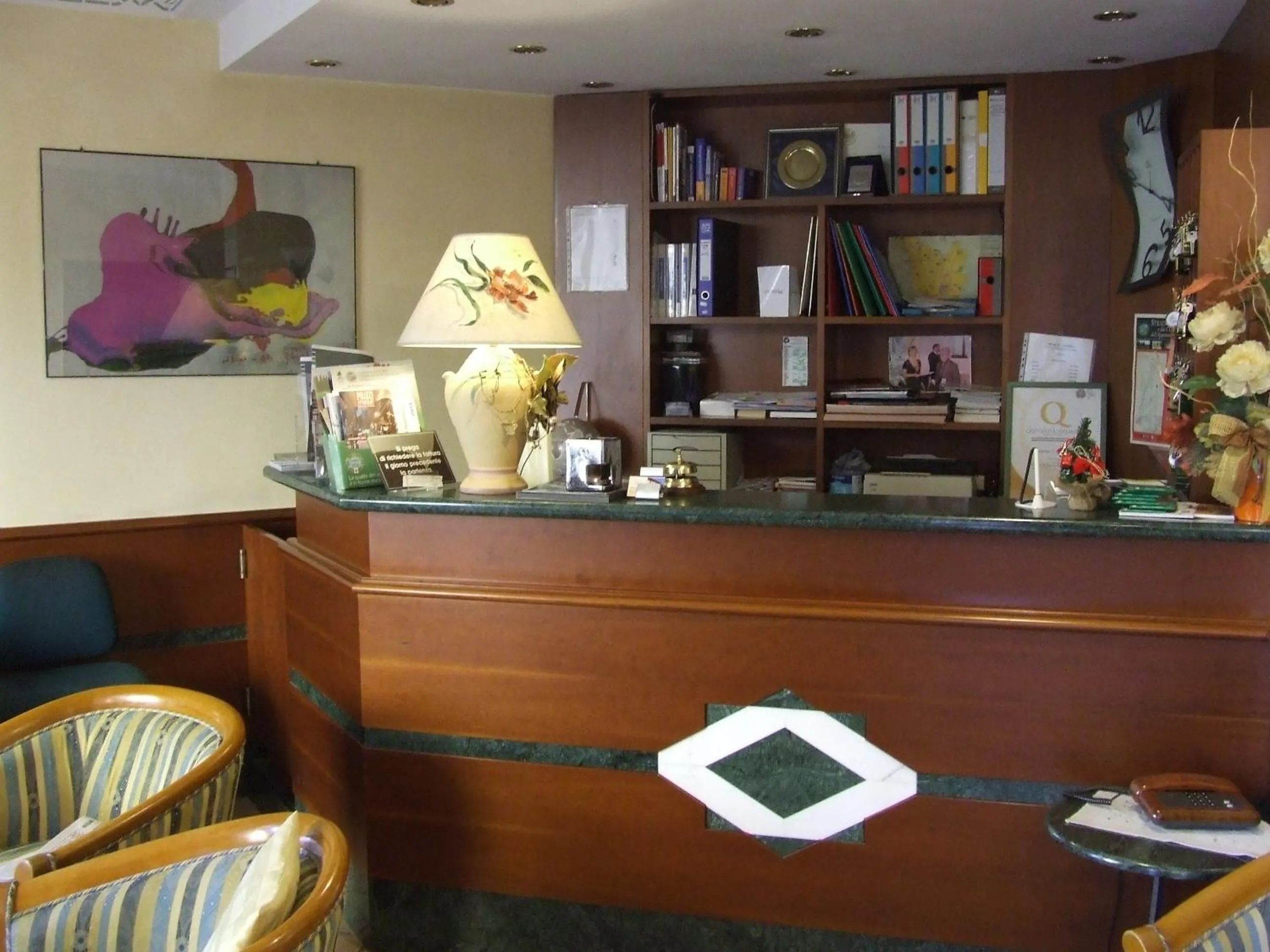 Lobby or reception in Albergo Il Cochino