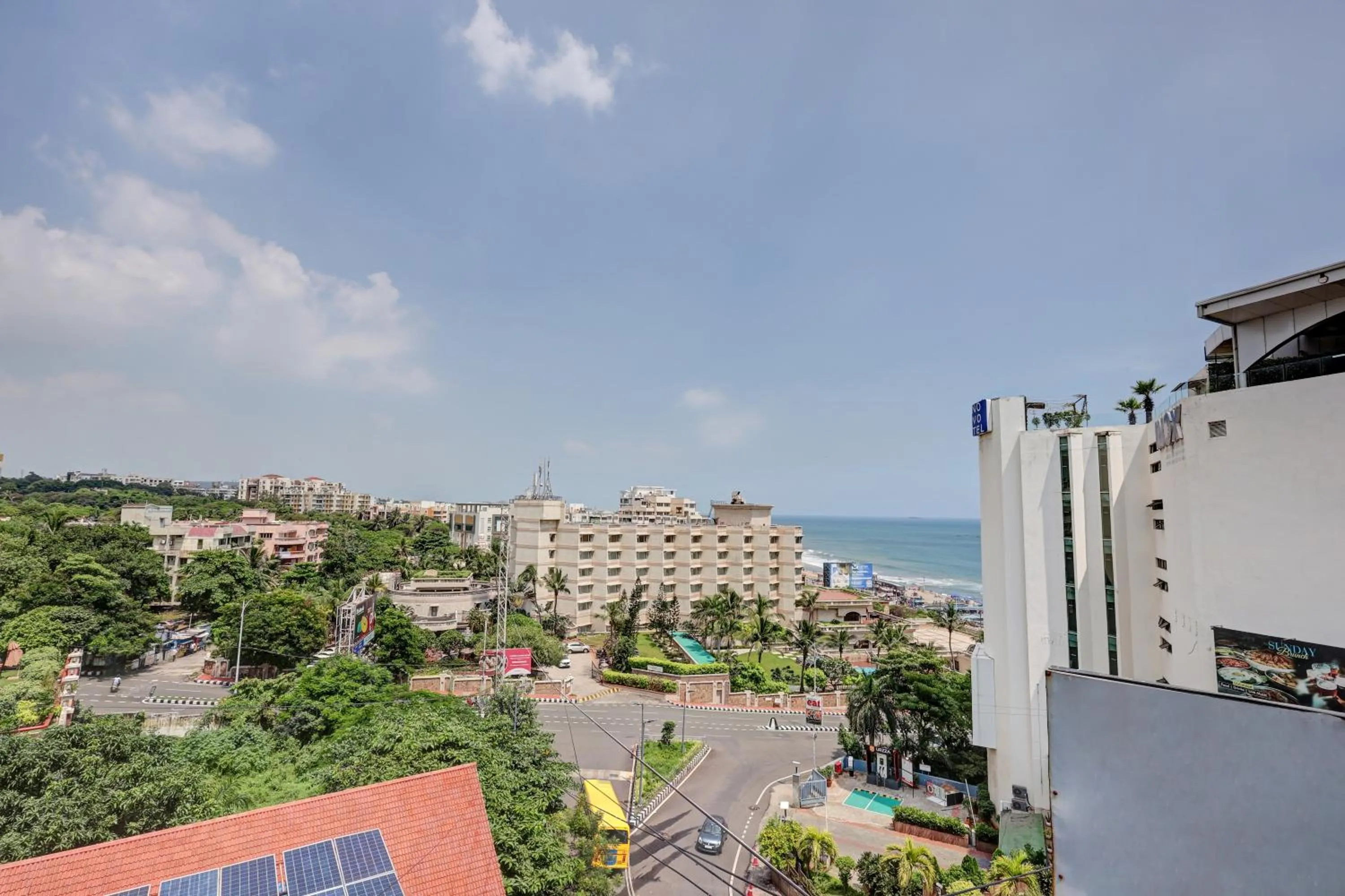 City view in Treebo Blak & Wite Rk Beach