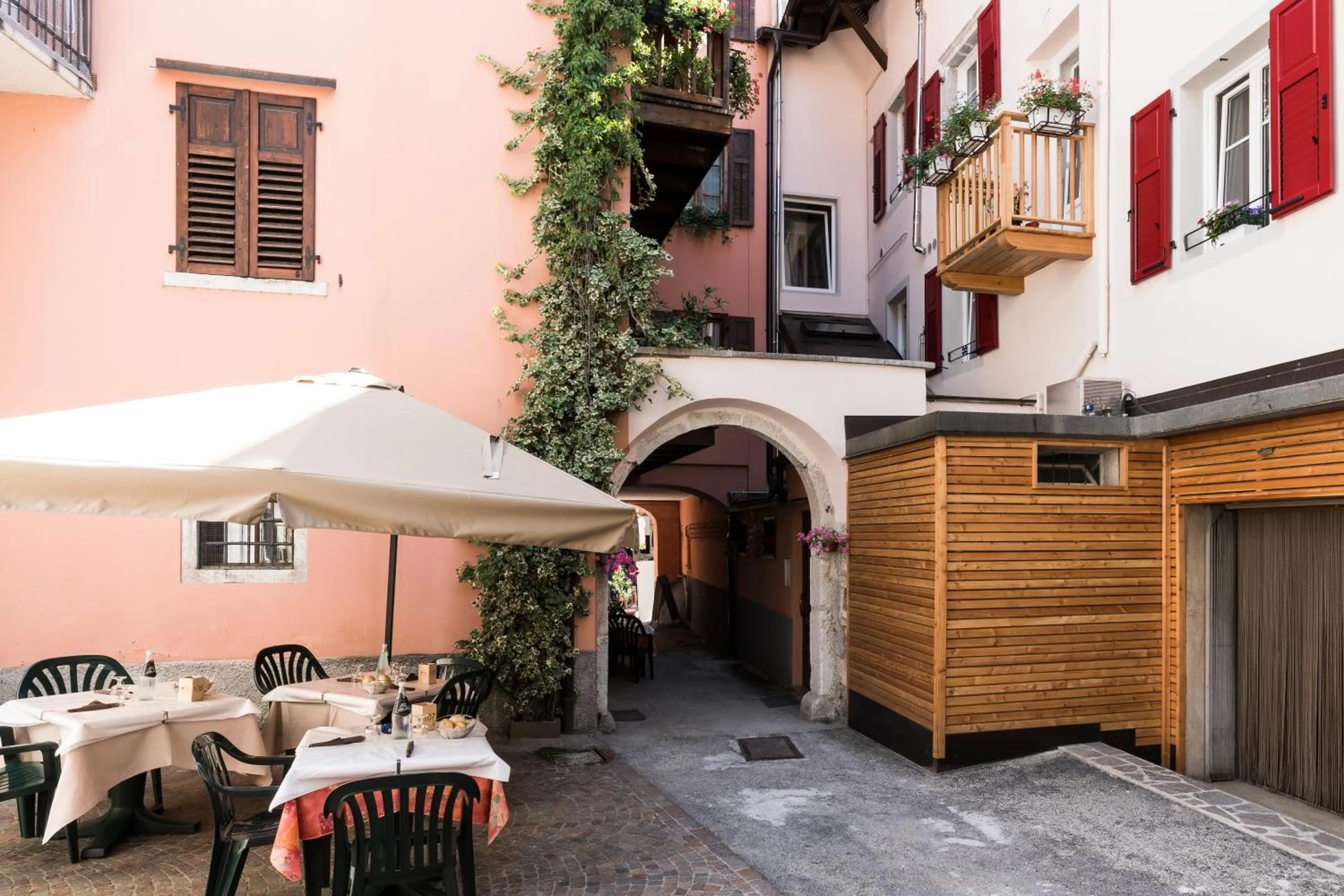 Facade/entrance in San Giorgio