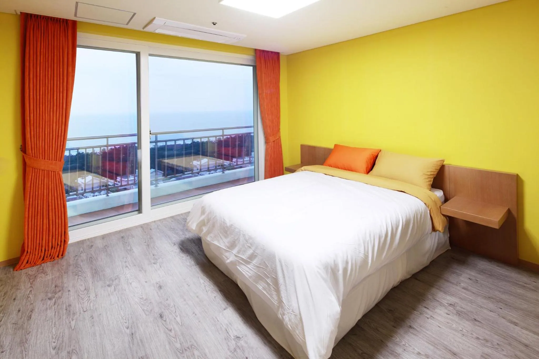 Bed in Hanwha Resort Daecheon Paros