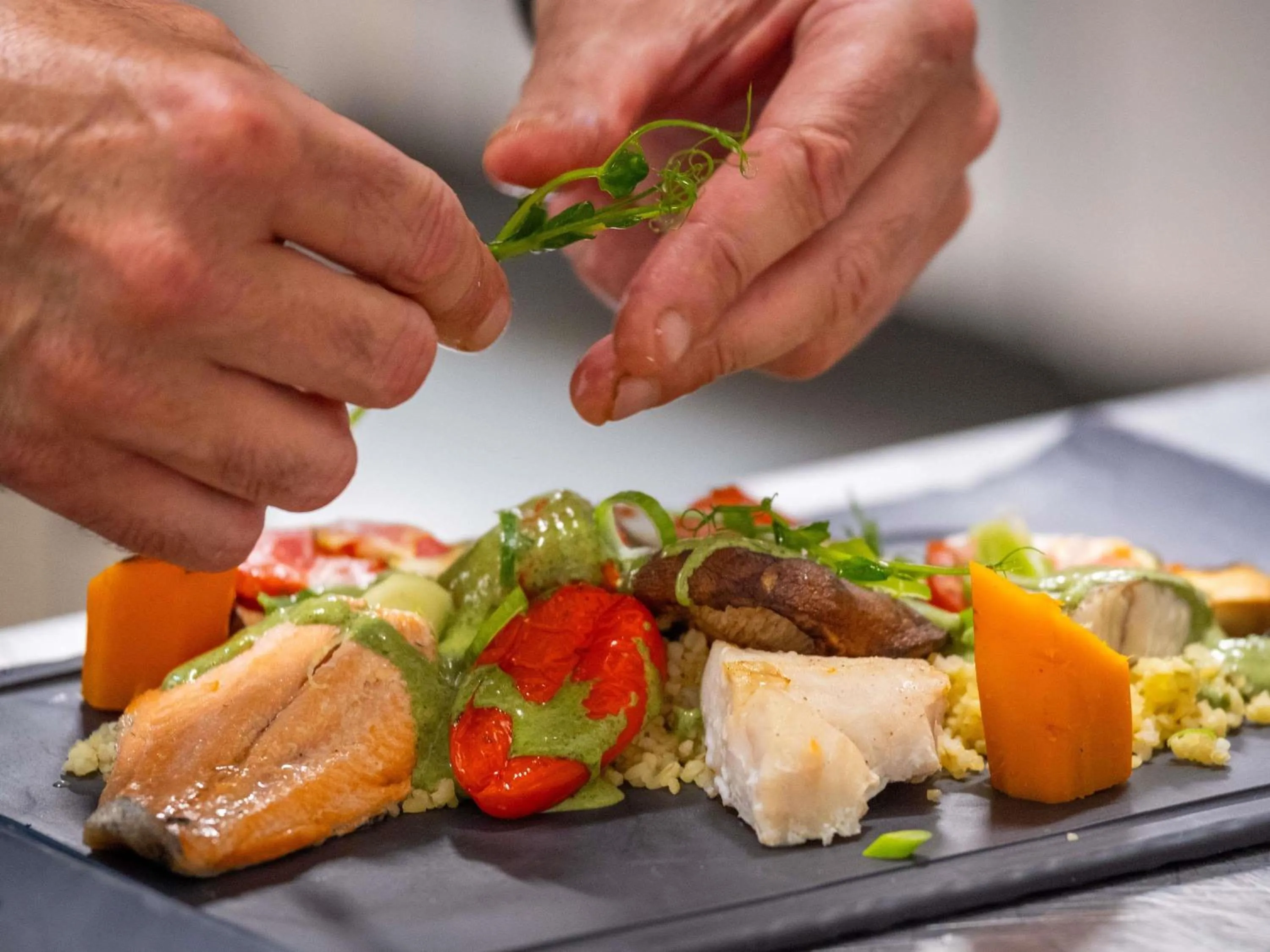 Restaurant/places to eat in ibis Nantes Treillières