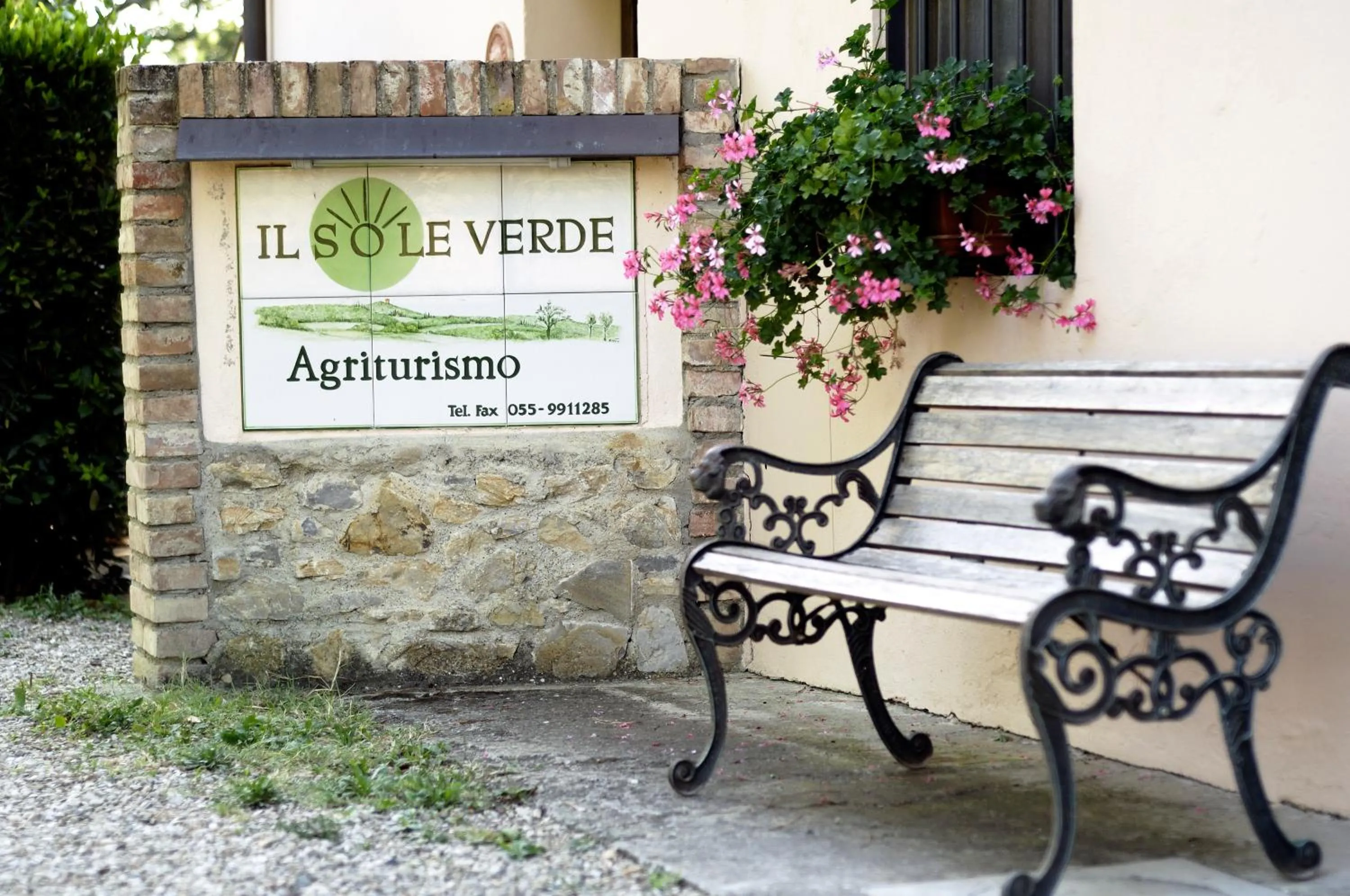 Decorative detail in Agriturismo Il Sole Verde