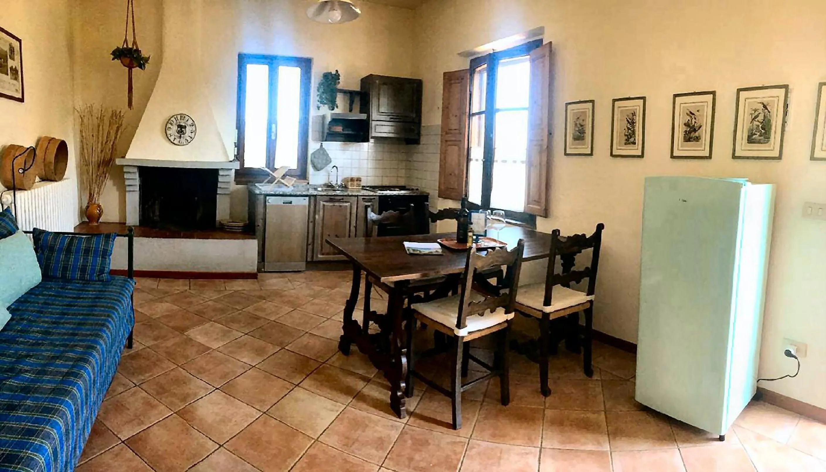 Kitchen or kitchenette in Agriturismo Il Sole Verde