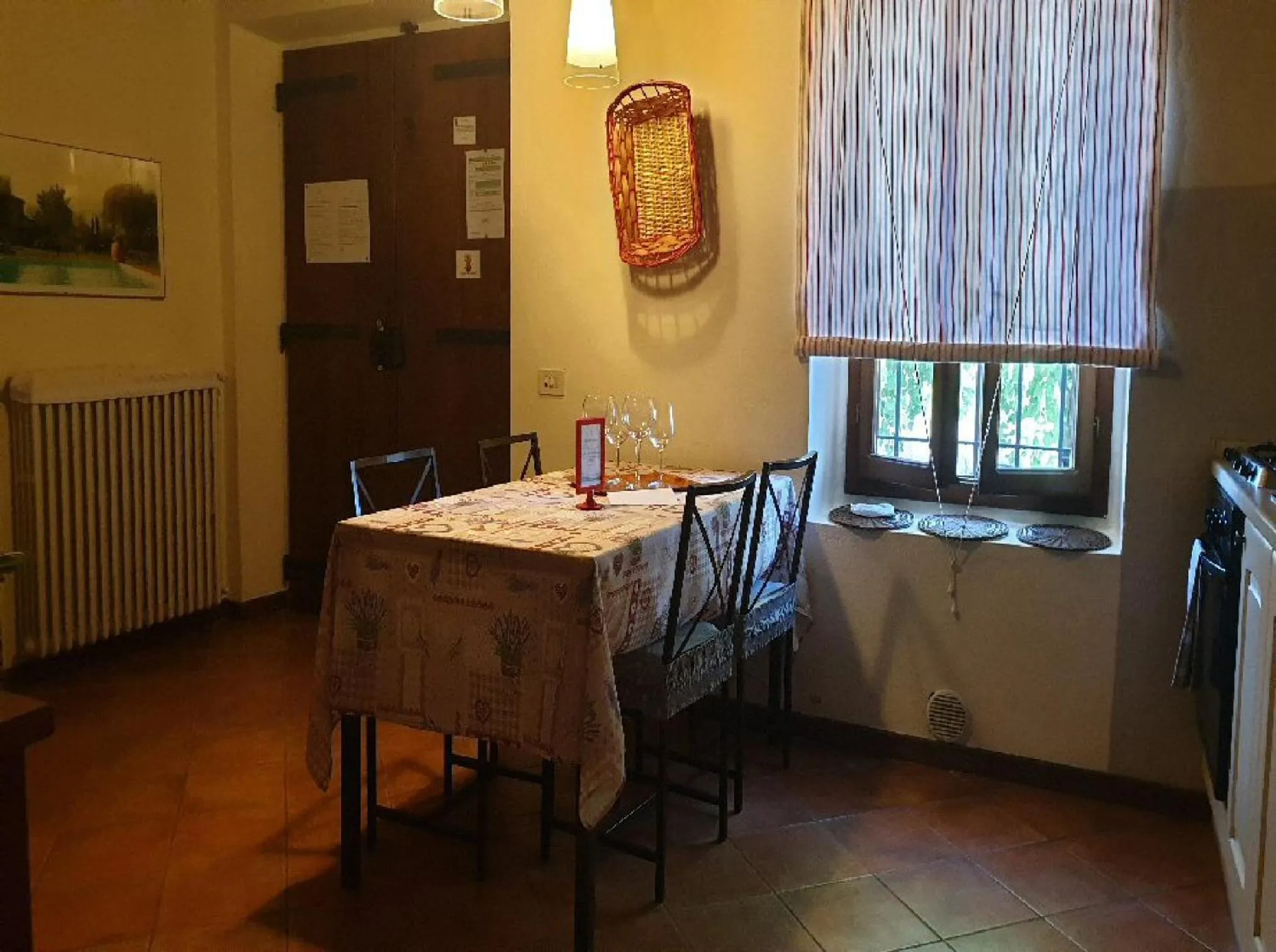 Decorative detail in Agriturismo Il Sole Verde