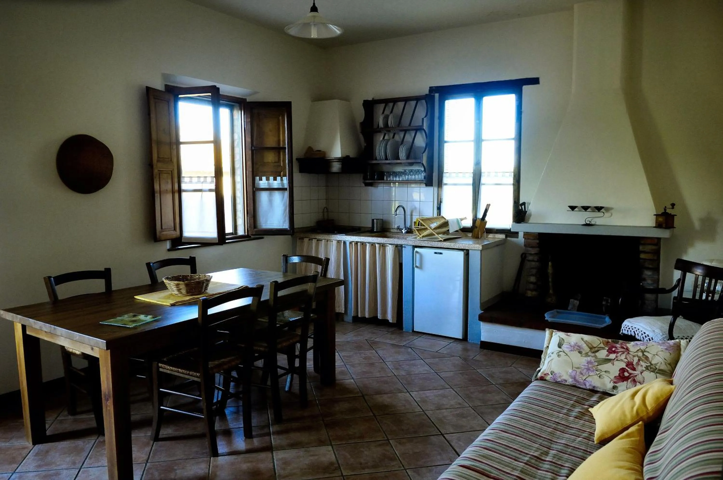 Kitchen or kitchenette in Agriturismo Il Sole Verde