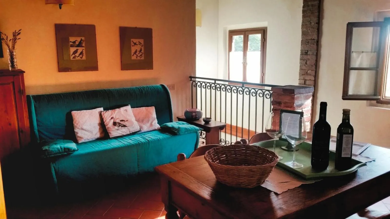 Photo of the whole room in Agriturismo Il Sole Verde