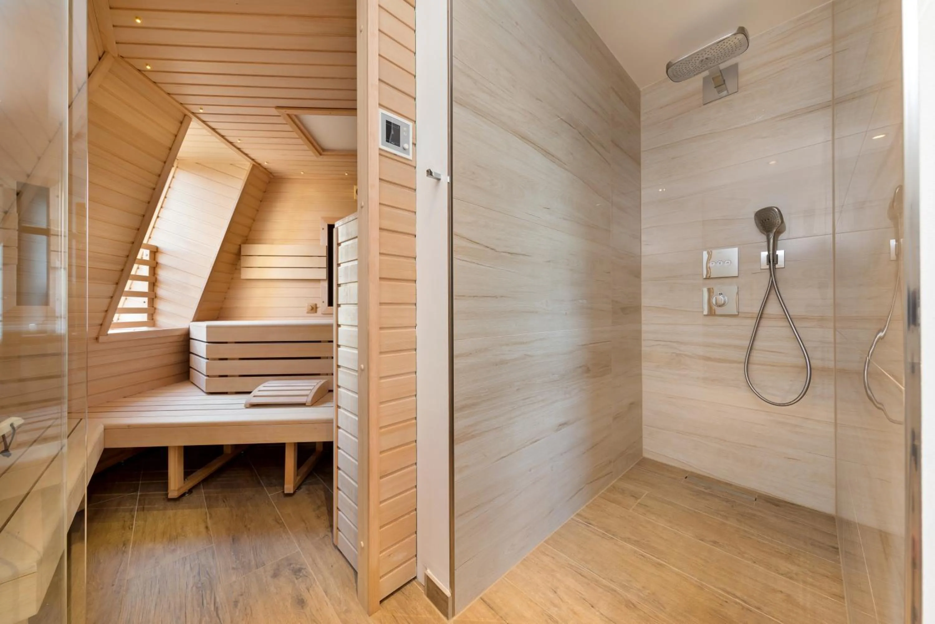 Spa and wellness centre/facilities in Villa Strandblick 8