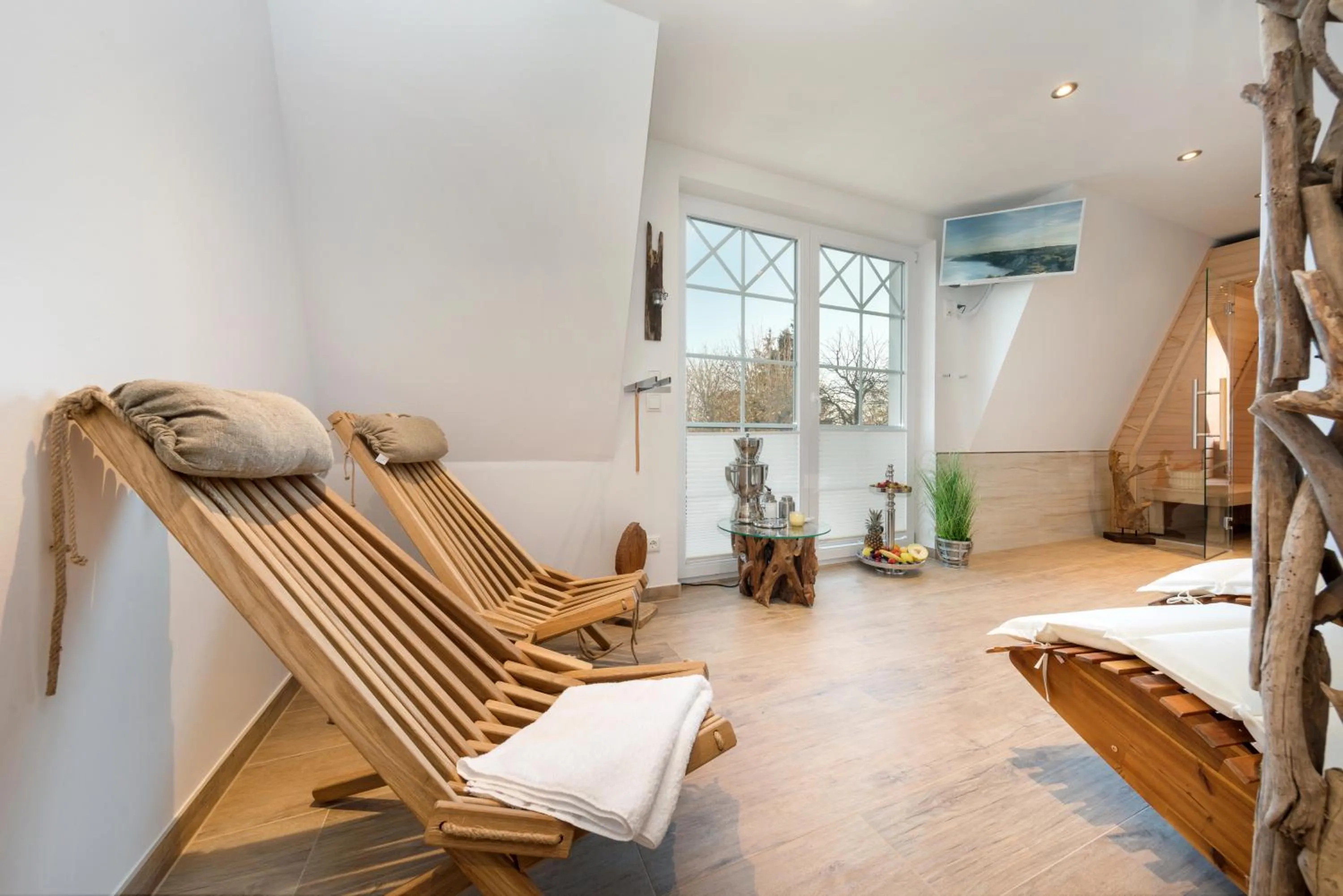 Sauna in Villa Strandblick 8
