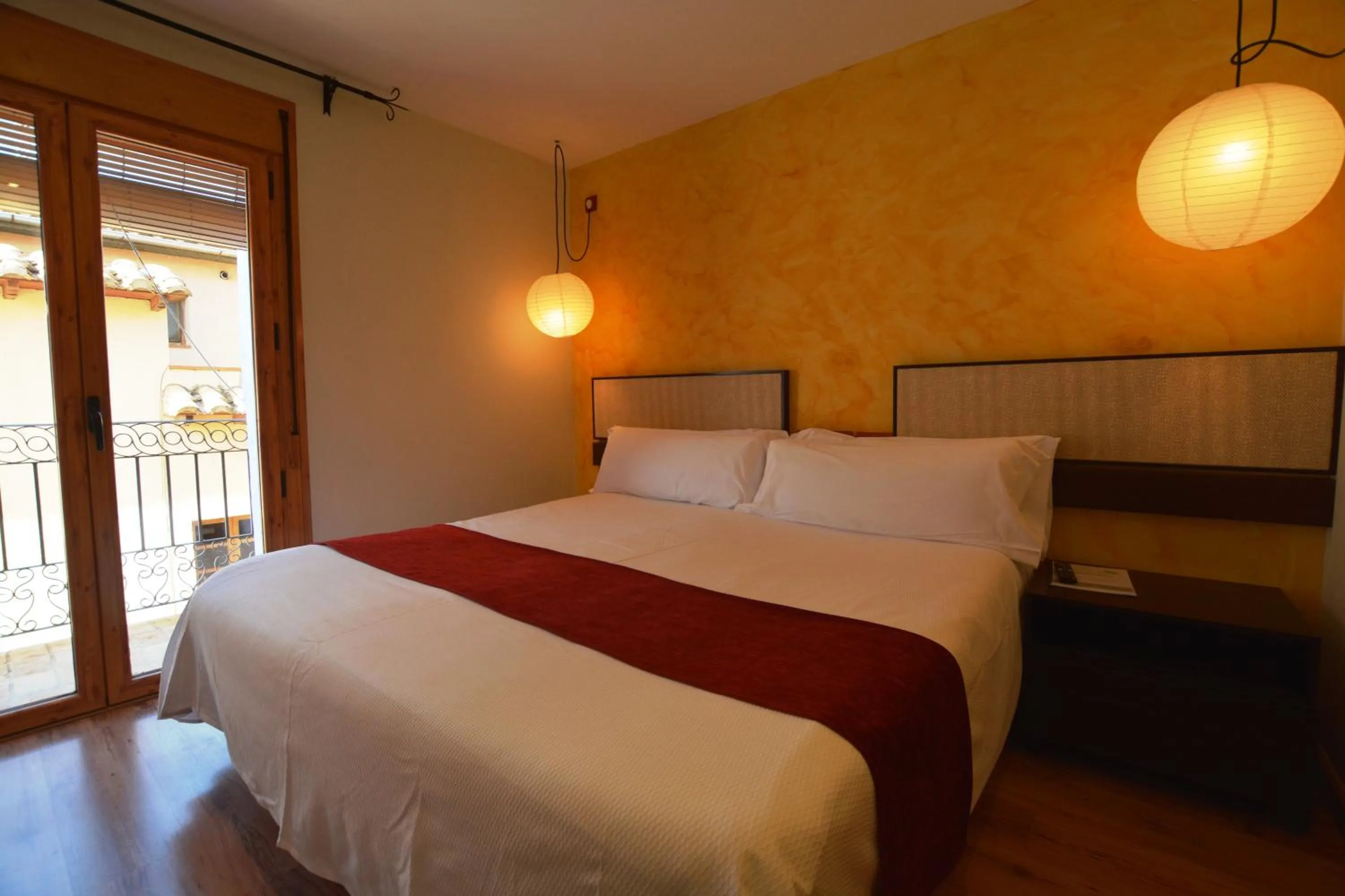 Bed in Hotel Posada Guadalupe