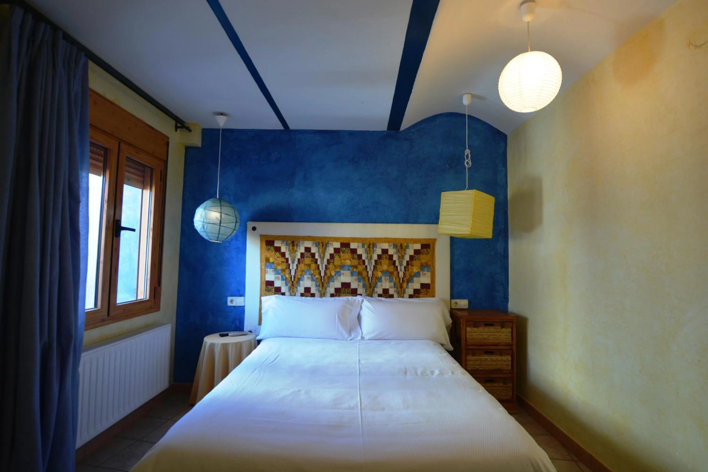 Bed in Hotel Posada Guadalupe