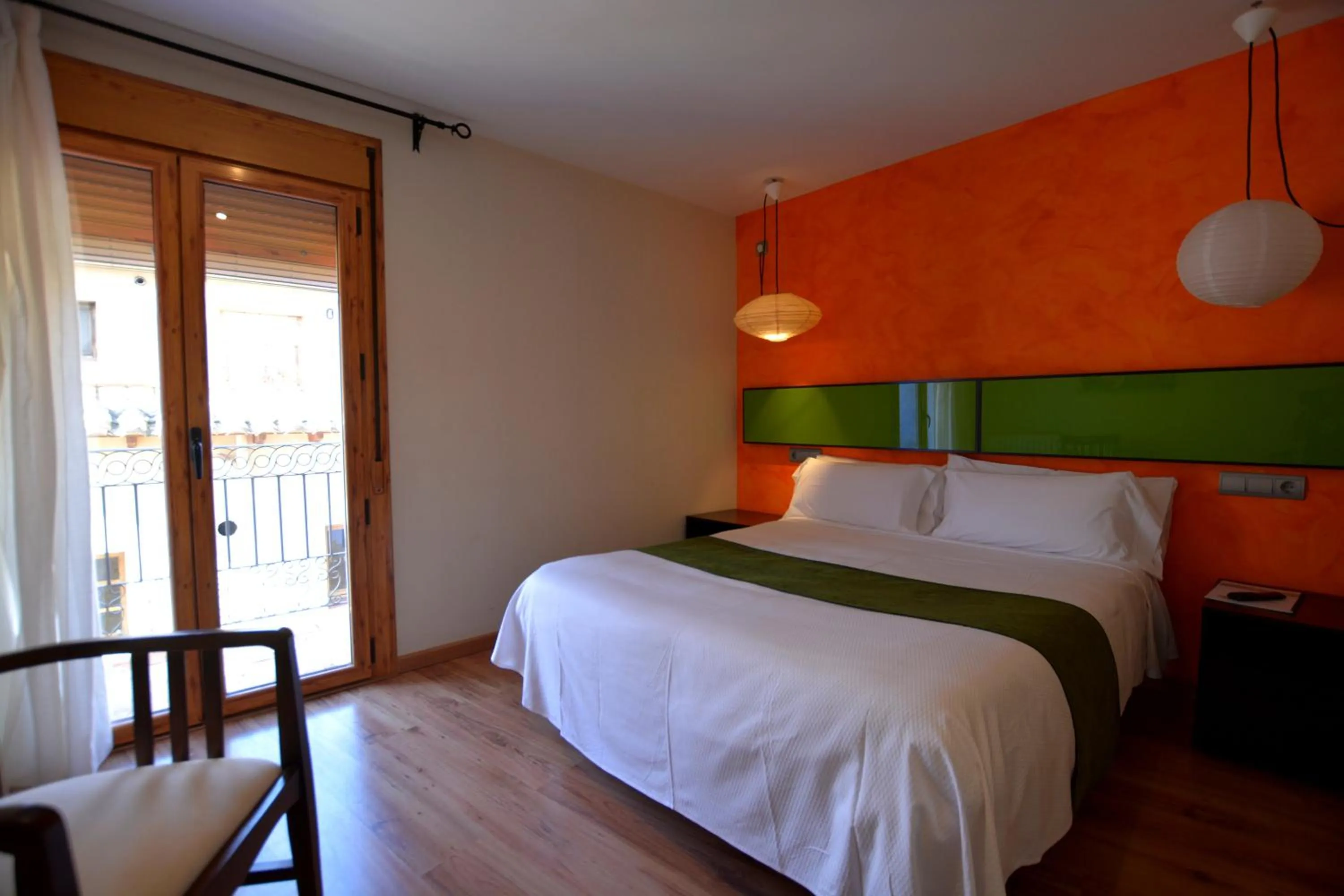 Bed in Hotel Posada Guadalupe