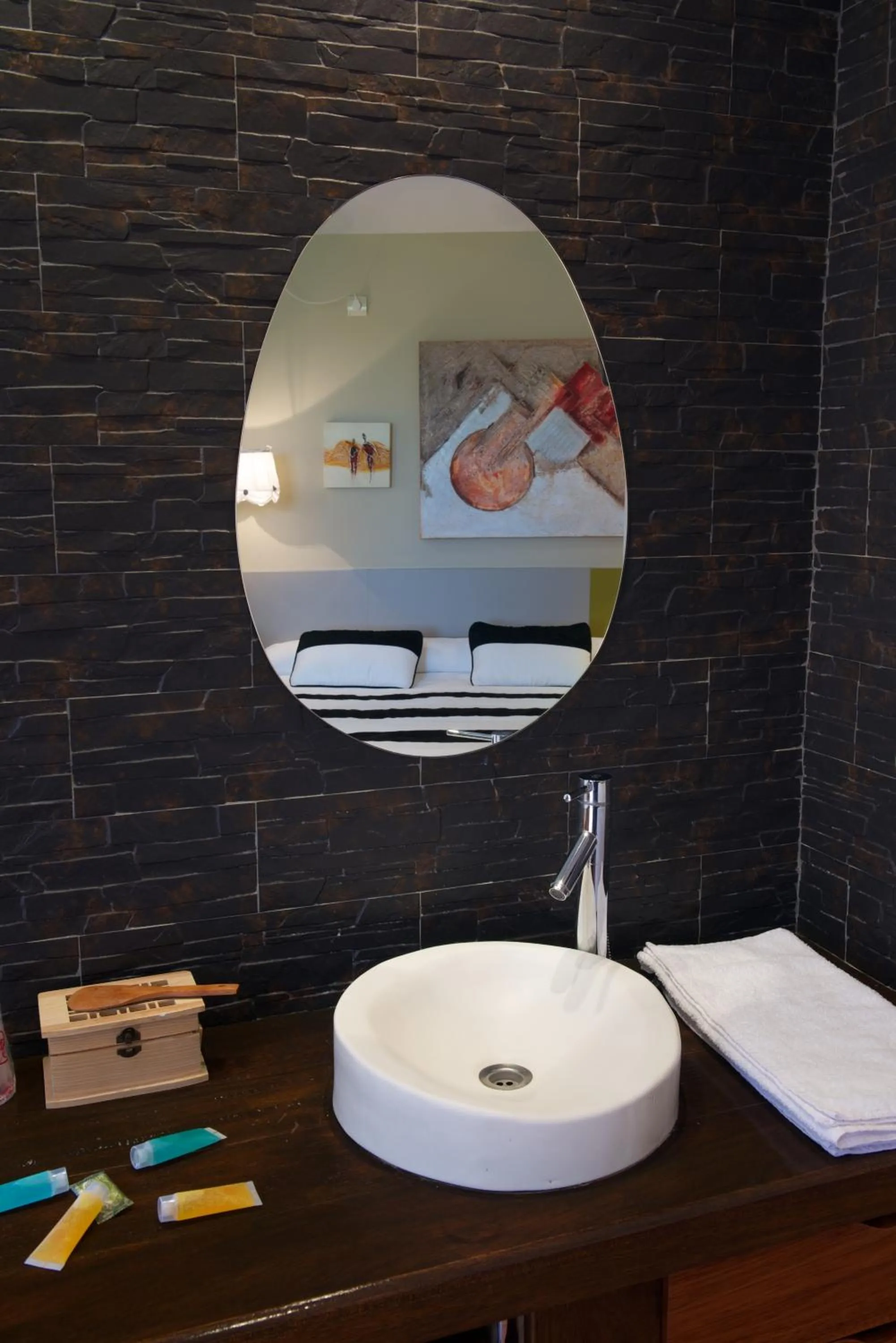 Bathroom in Hotel Posada Guadalupe