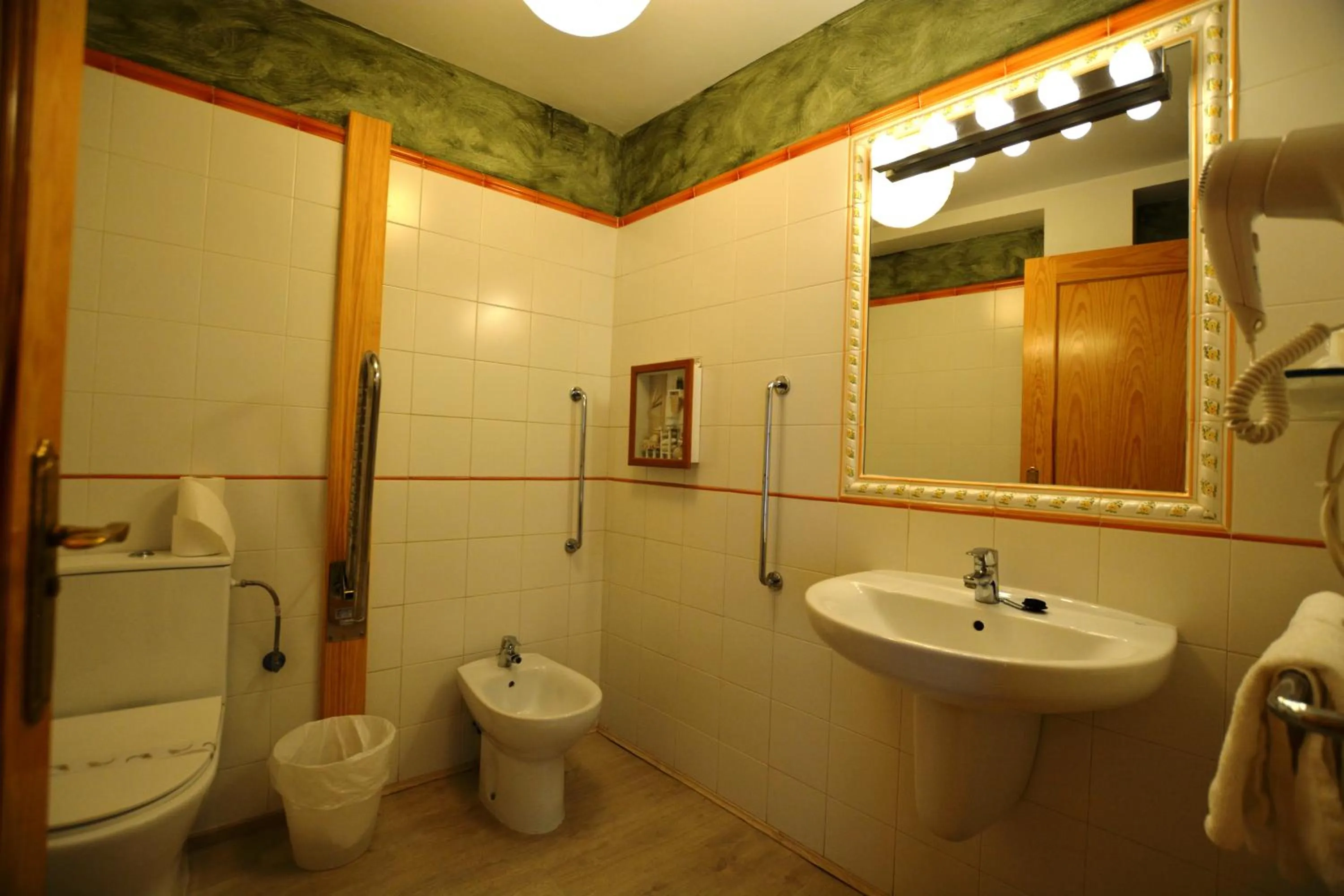 Toilet in Hotel Posada Guadalupe