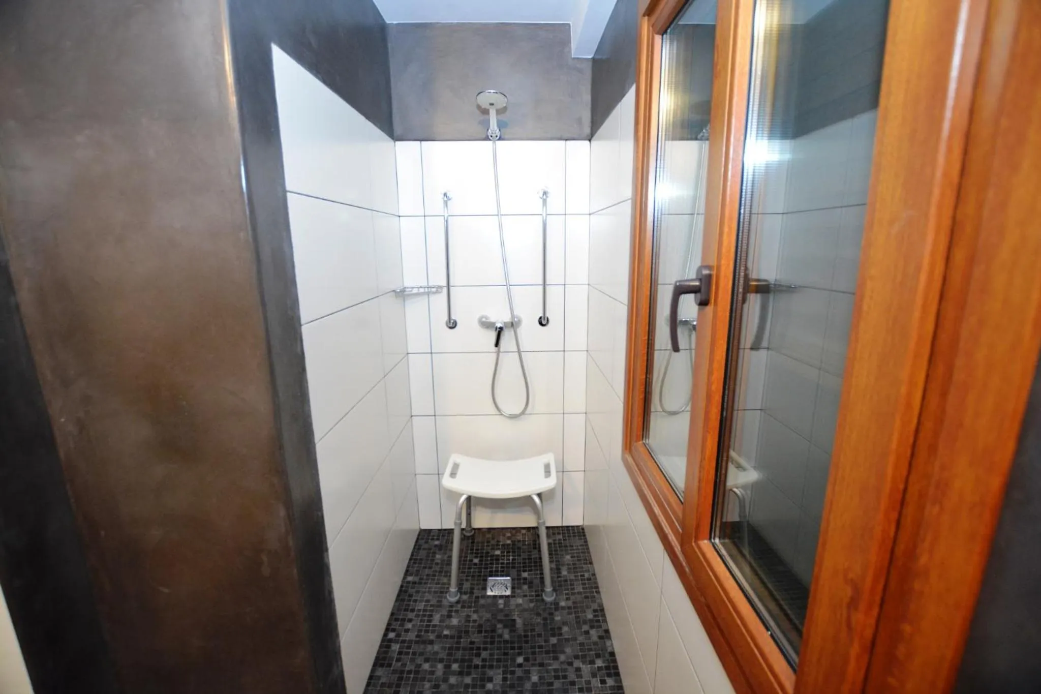 Shower in Hotel Posada Guadalupe