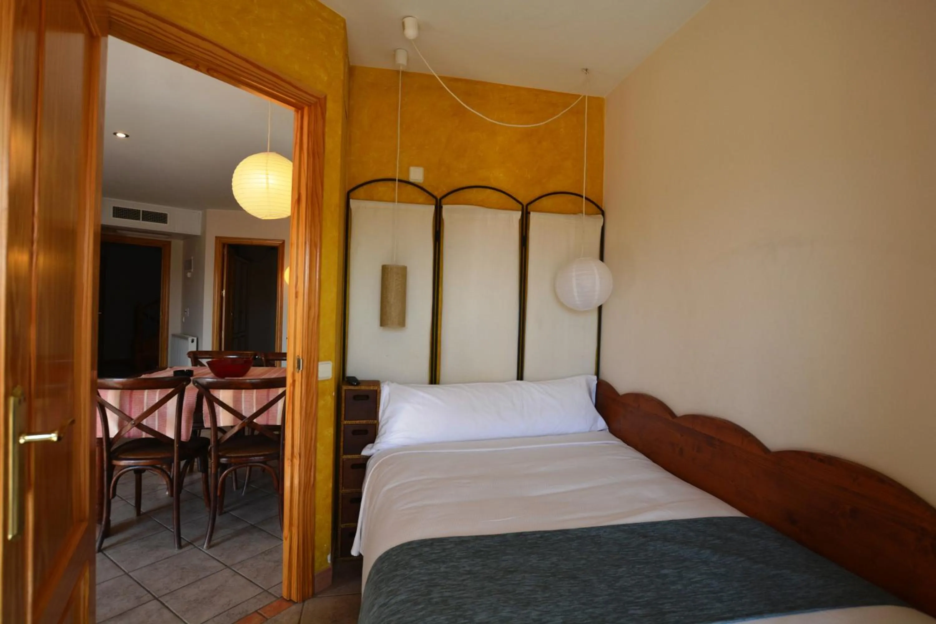 Bed in Hotel Posada Guadalupe