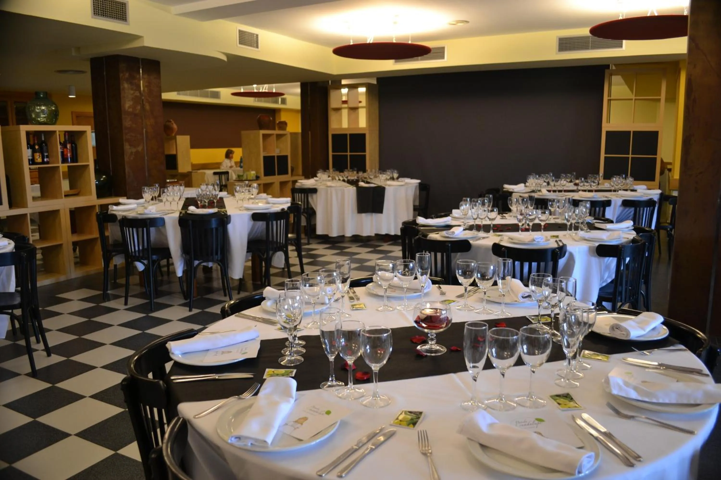 Dining area in Hotel Posada Guadalupe