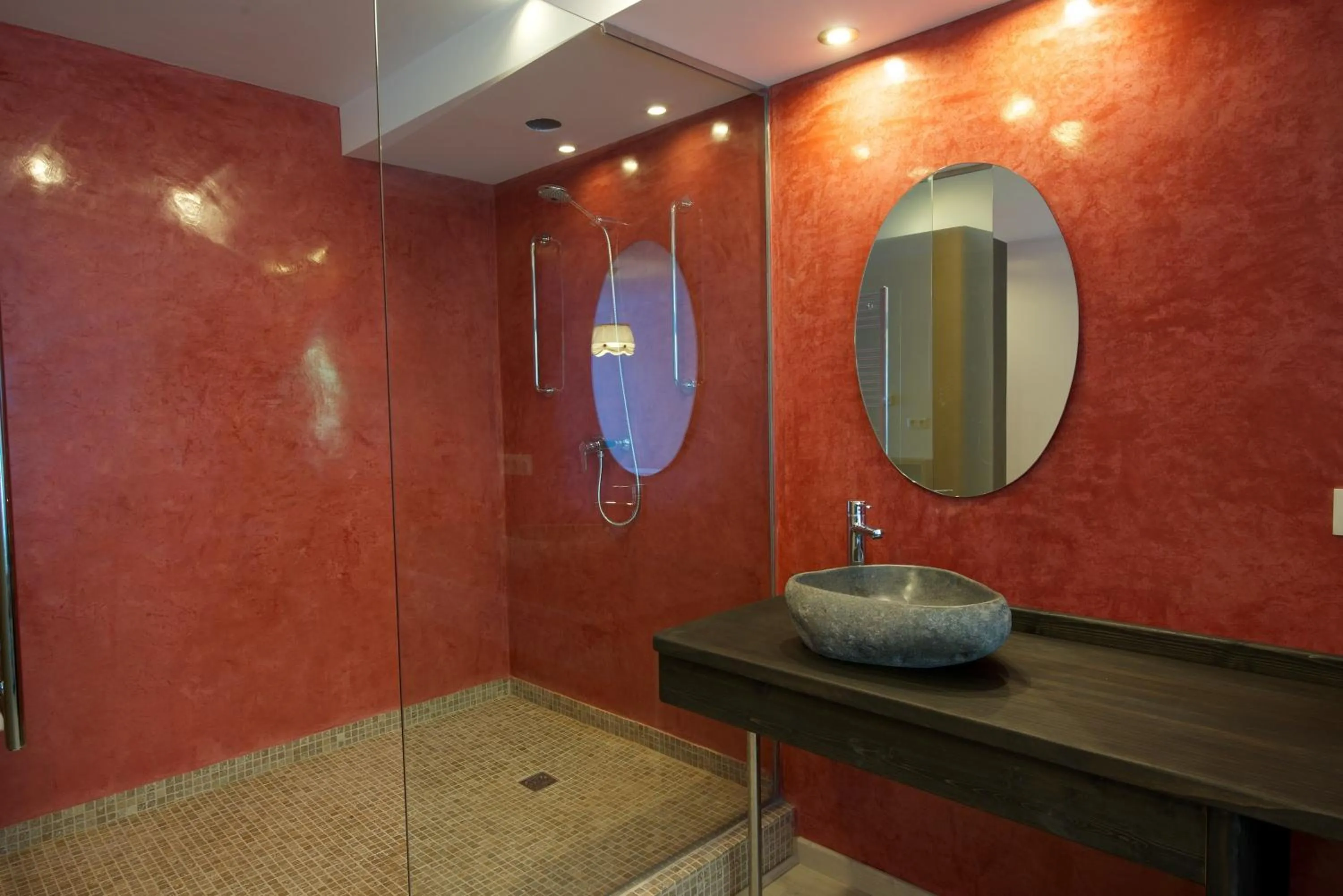 Bathroom in Hotel Posada Guadalupe