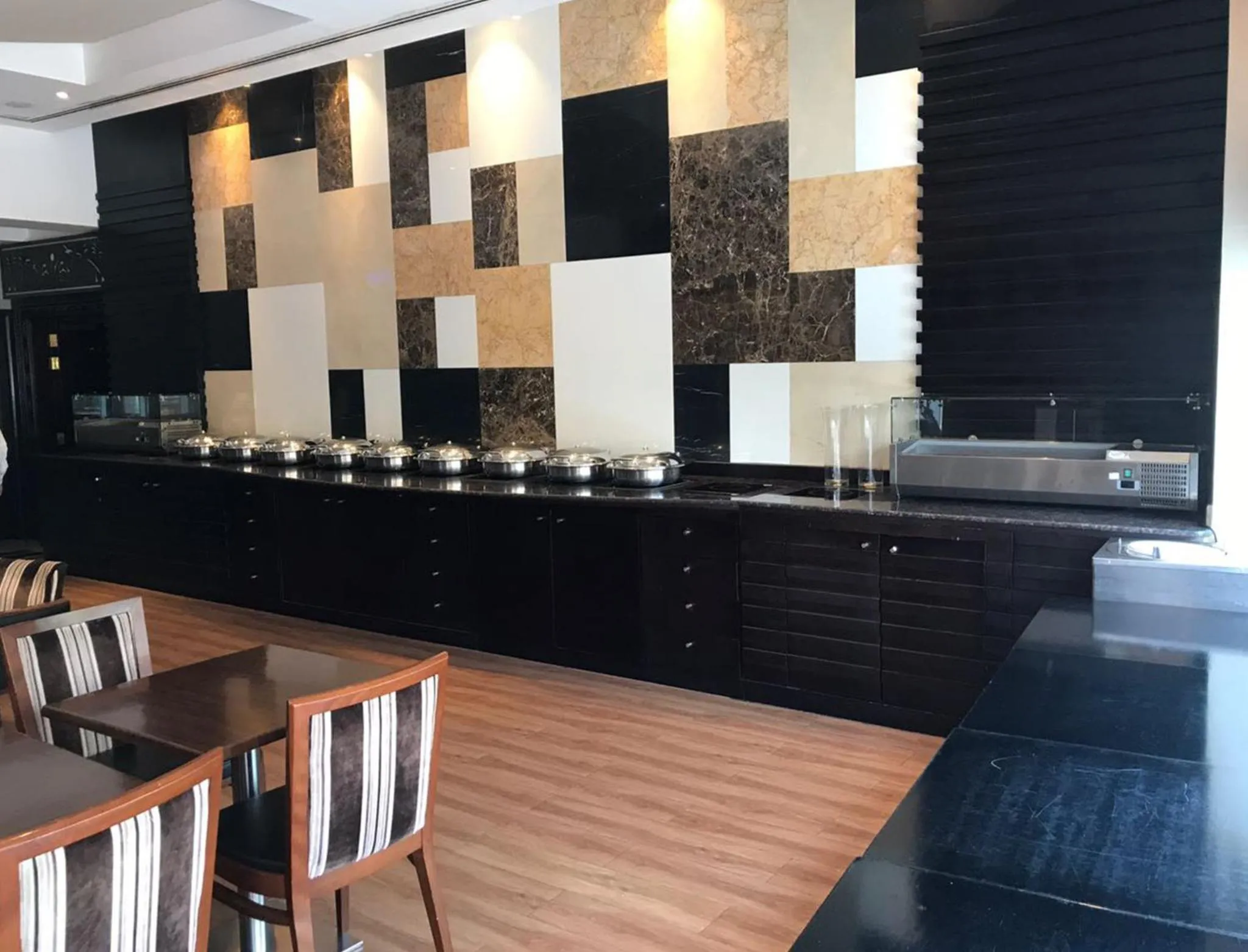 Continental breakfast in Ramee Rose Hotel