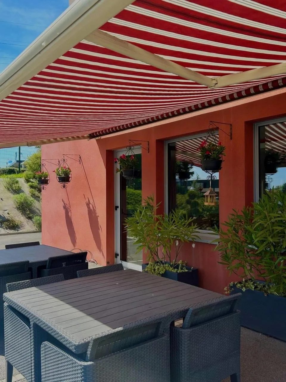 Balcony/Terrace in ibis budget Noyon