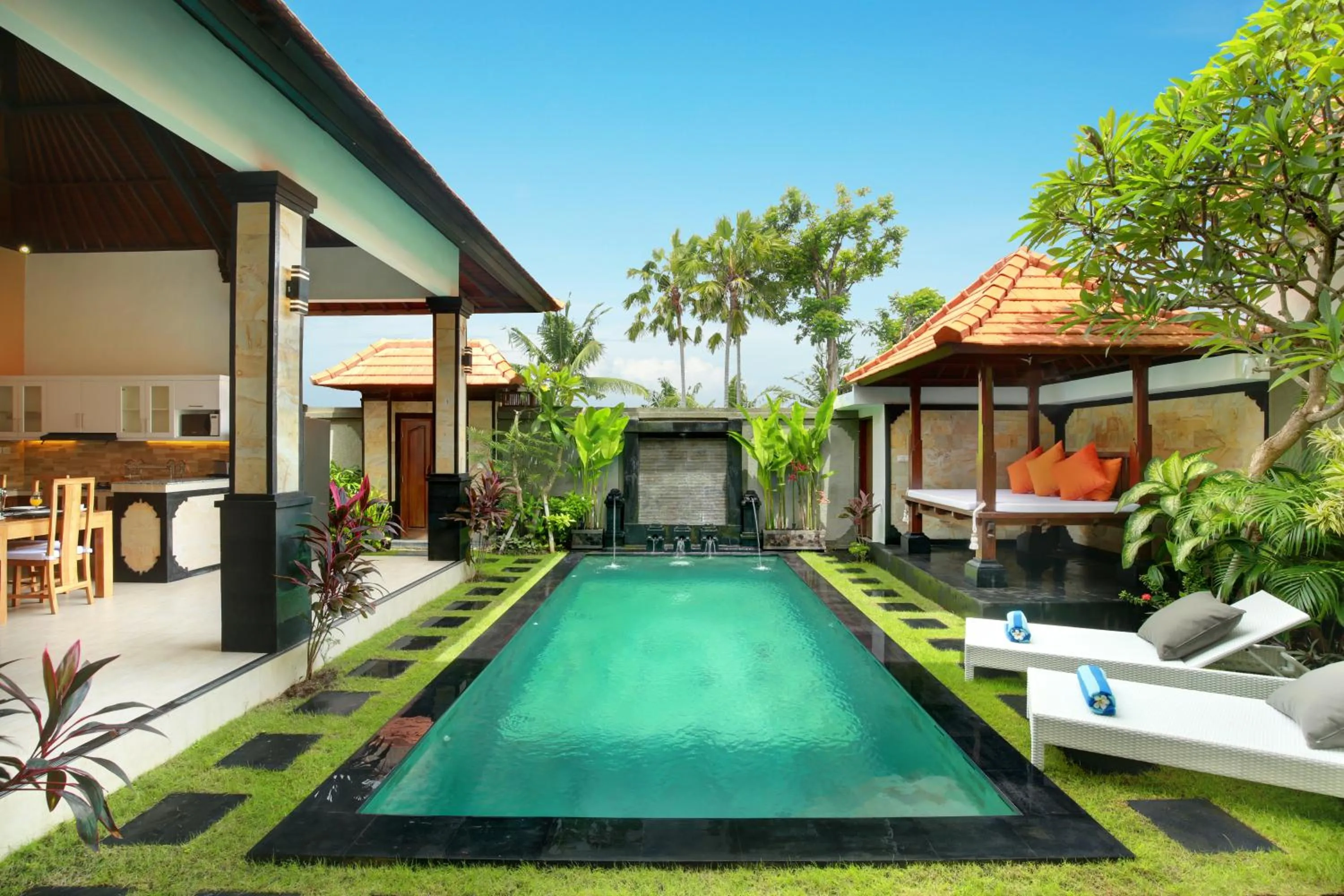Swimming pool in Concetta Villa Seminyak Beachside By Bali Asia Villa