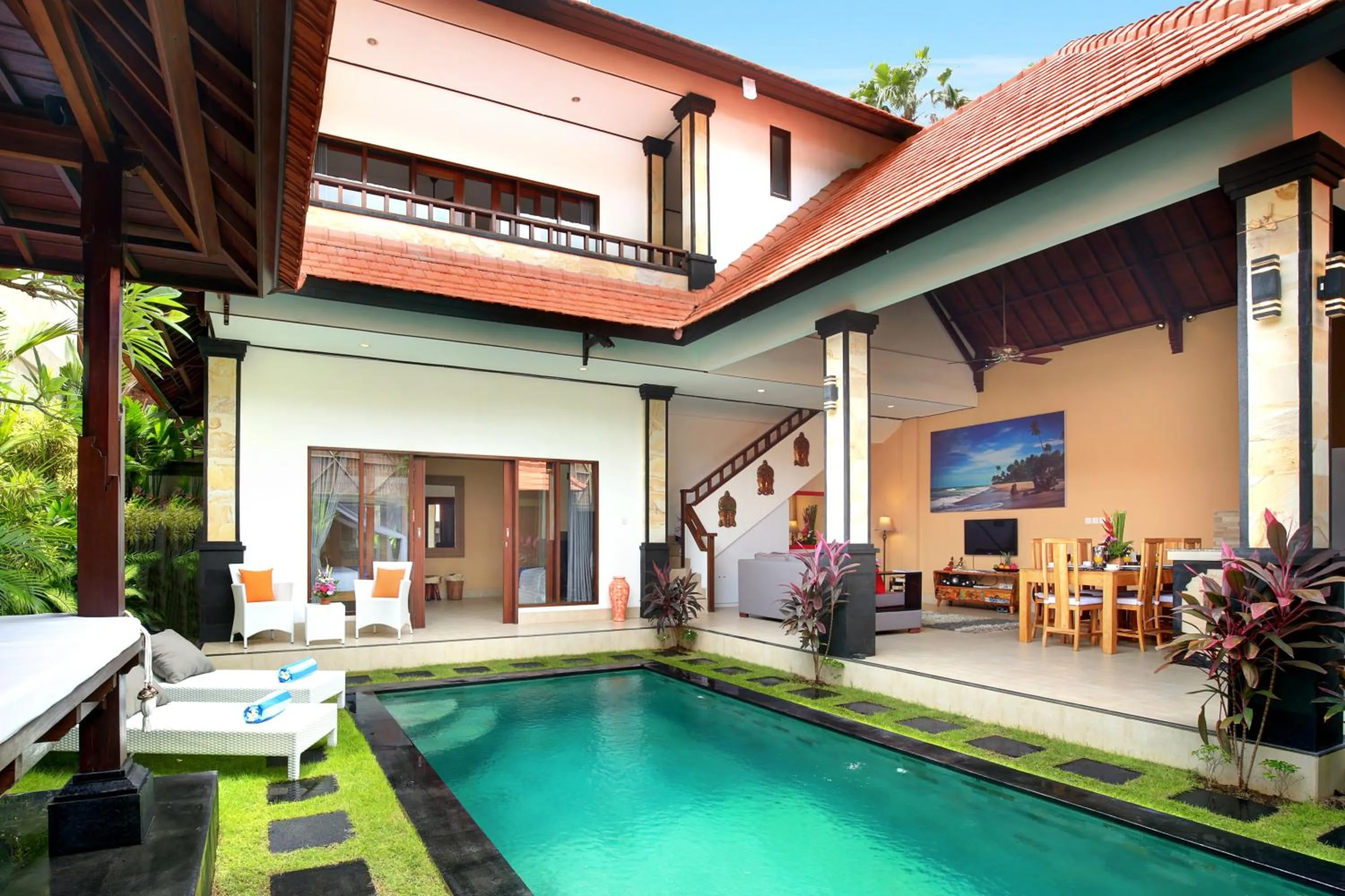 Swimming pool in Concetta Villa Seminyak Beachside By Bali Asia Villa