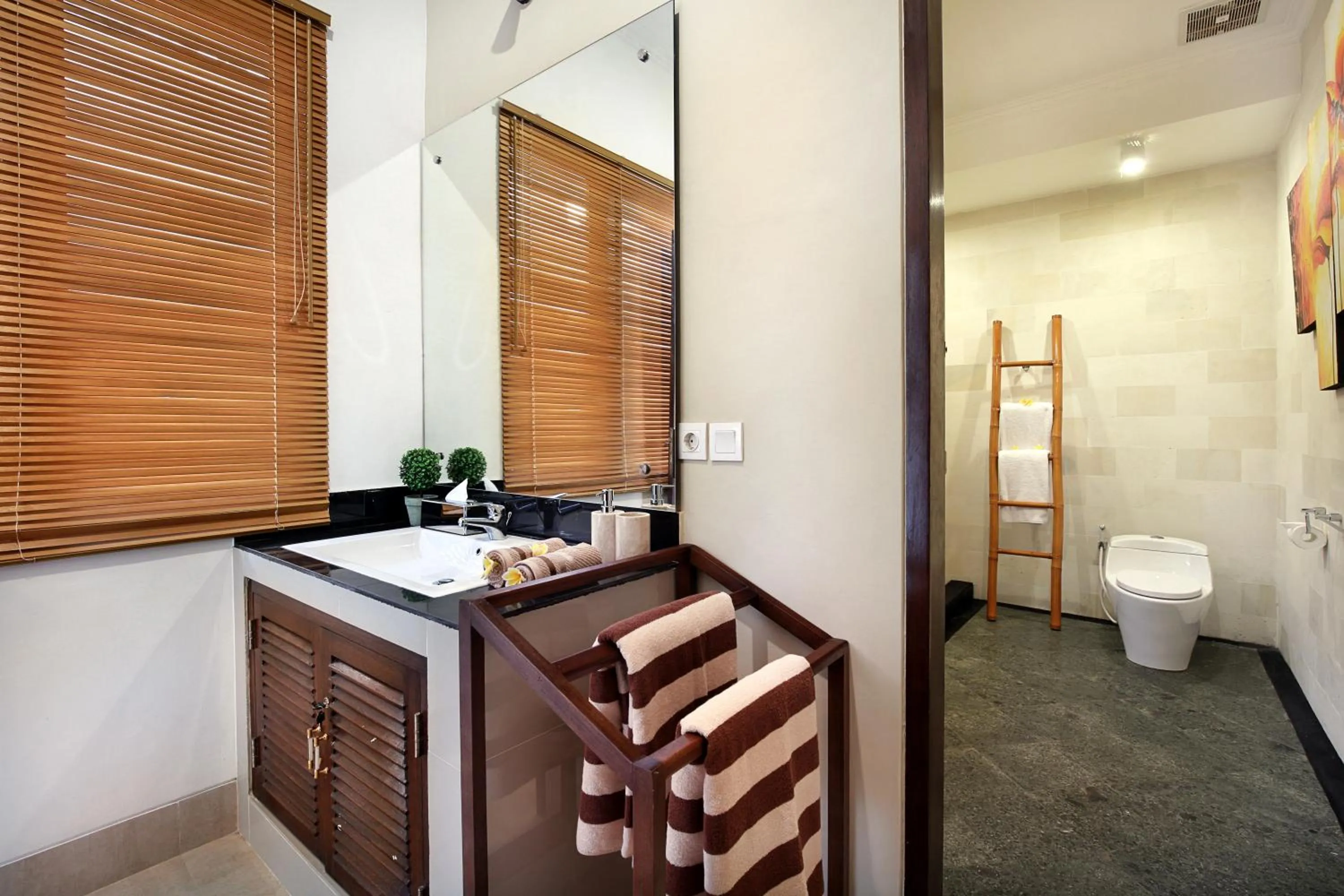 Bathroom in De Liza Villa Seminyak Beachside By Bali Asia Villa