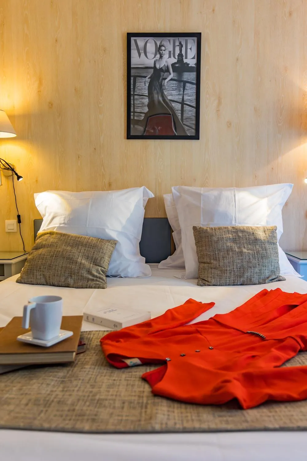 Bedroom, Bed in Hôtel Le D'Avaugour