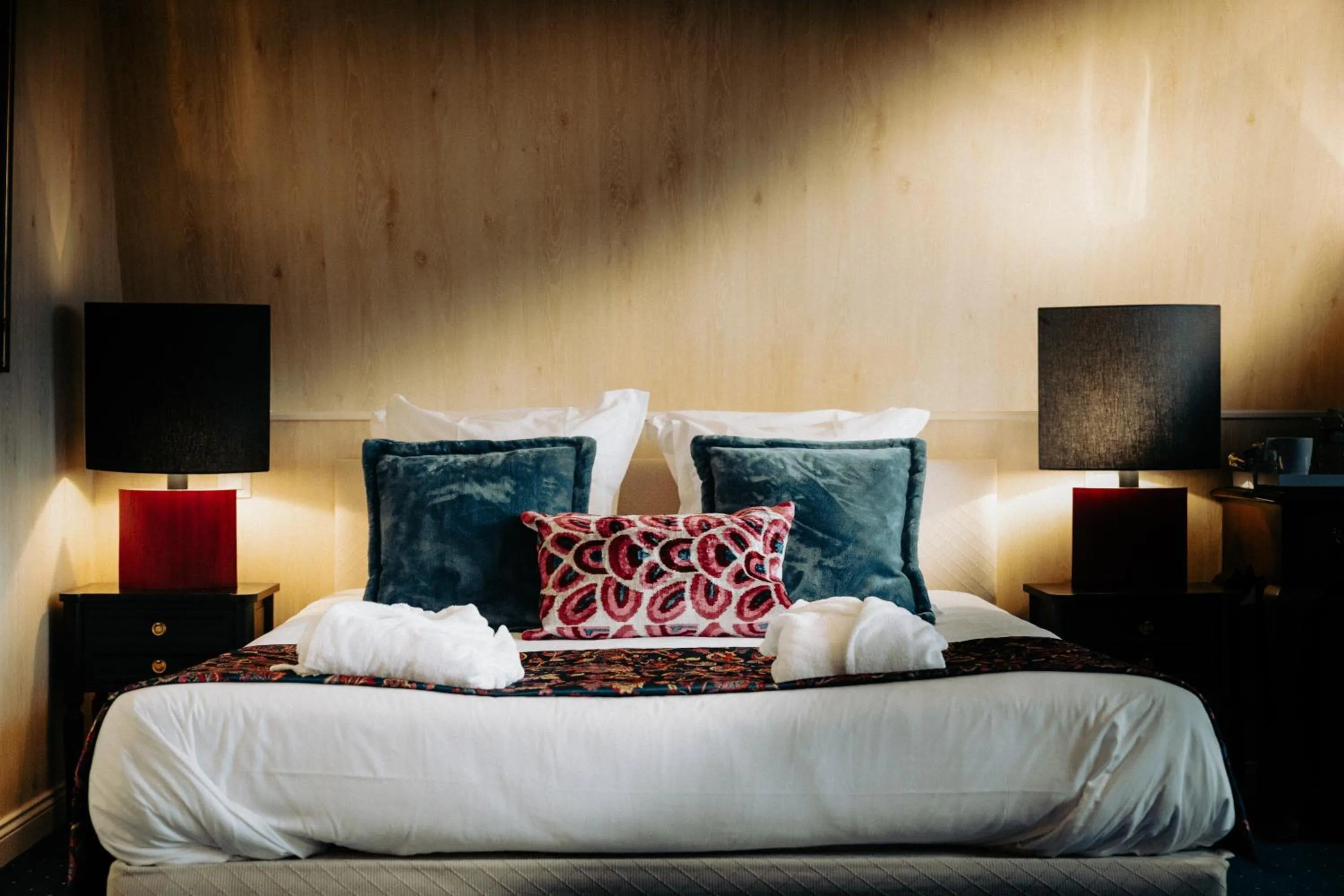 Bed in Hôtel Le D'Avaugour