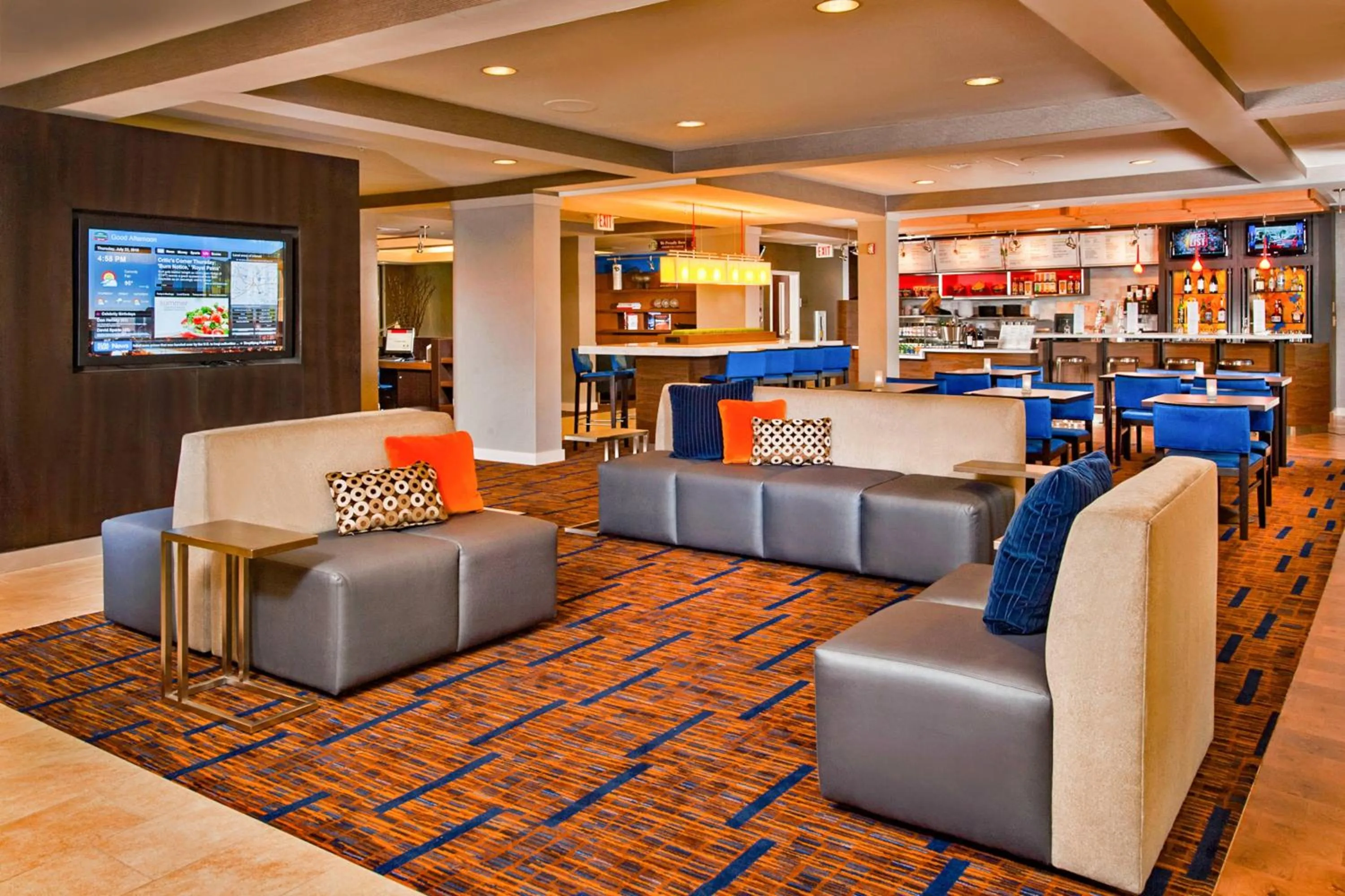 Lobby or reception in Courtyard by Marriott Frederick