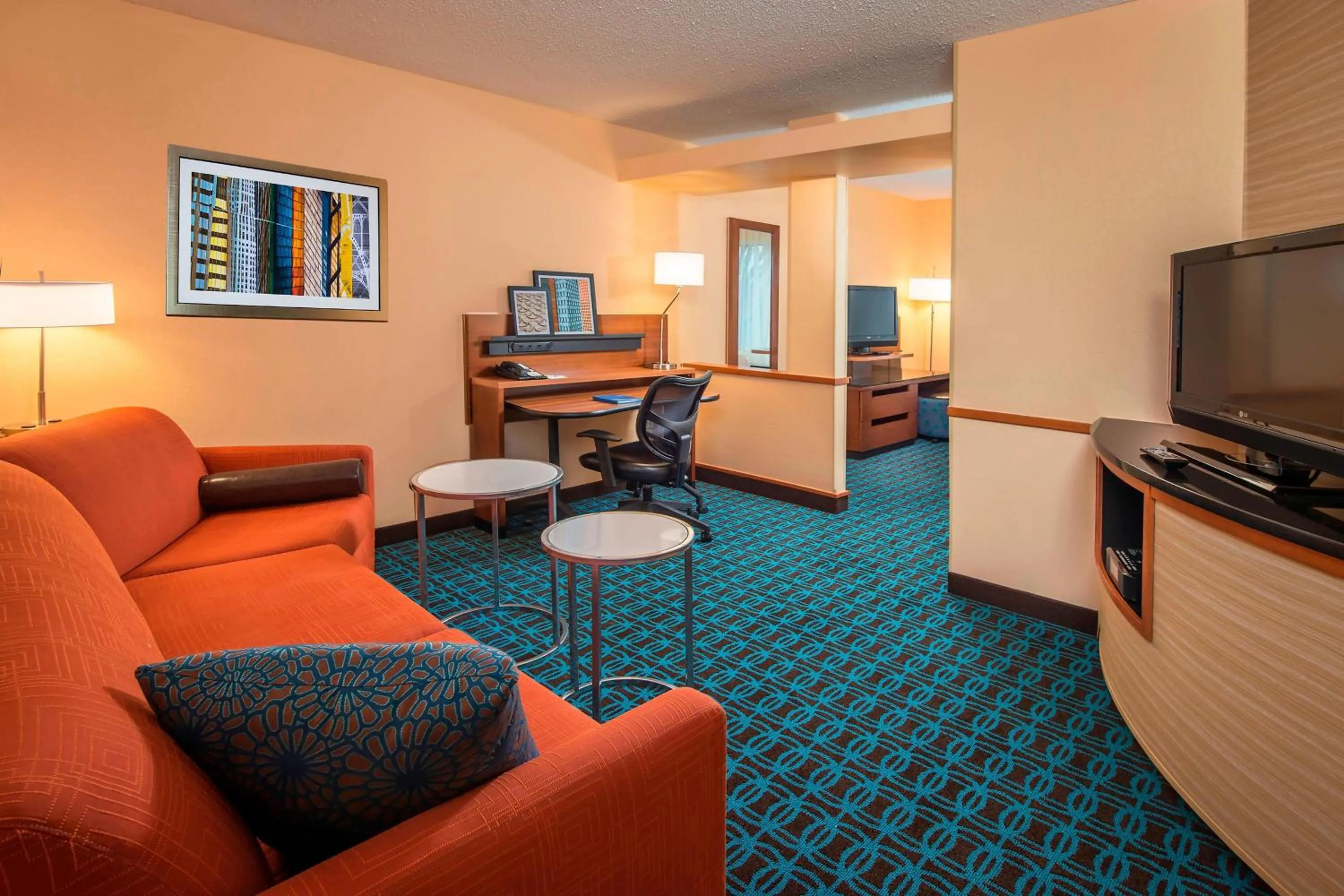 Living room in Fairfield Inn & Suites by Marriott Frederick