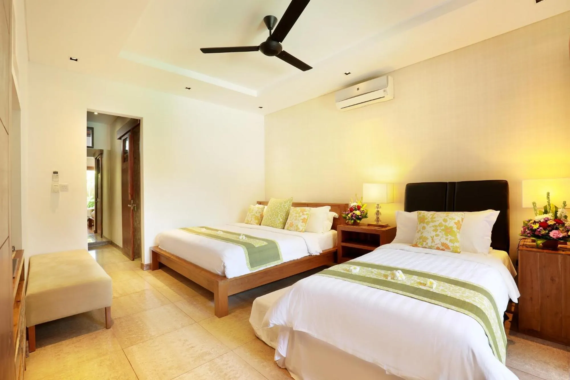 Bedroom, Bed in Villa The Hotman Paris II Seminyak